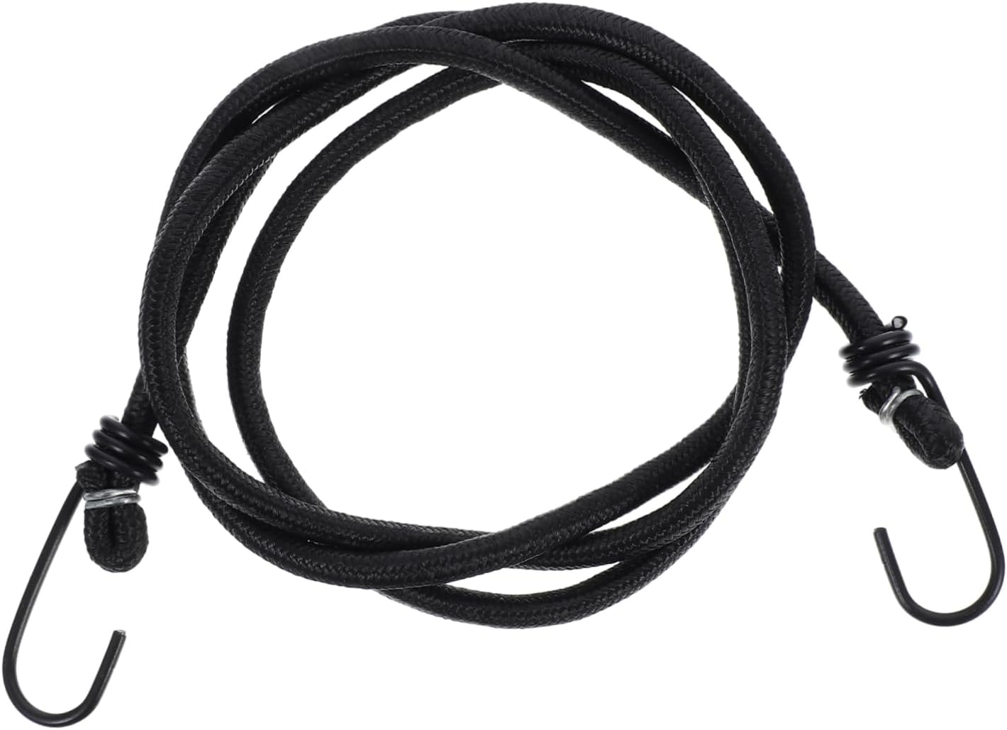 Ifundom Elastic Bicycle Luggage Rope with Hooks Heavy Duty Bungee Cord Adjustable Elastic Strap for Mountain and Fixed Gear Bikes Secure Cargo for Camping and Travel image number 4