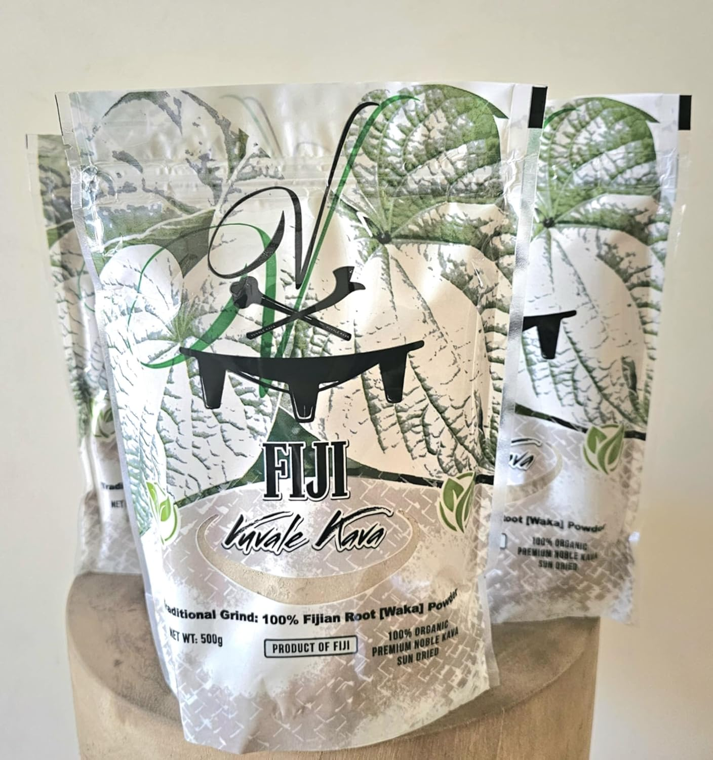 Fiji Vuvale Kava - Premium Noble Kava! Traditional Grind: 100% Organic, Fijian Root [Waka] Powder - 500G "Lab Tested Kava: Quality You Can Trust" image number 6