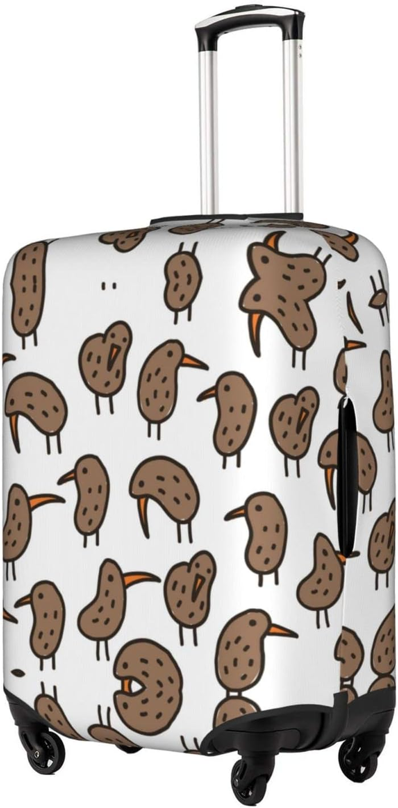 Kiwi Birds Cute Luggage Cover Anti-Scratch Suitcase Protector Fits 18-32 Inch Luggage image number 2