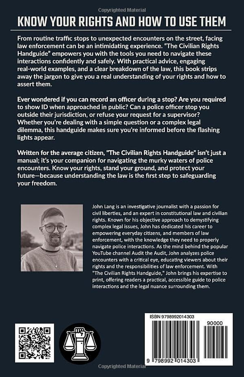 The Civilian Rights Handguide: a Citizen'S Guide to Navigating Police Encounters image number 1