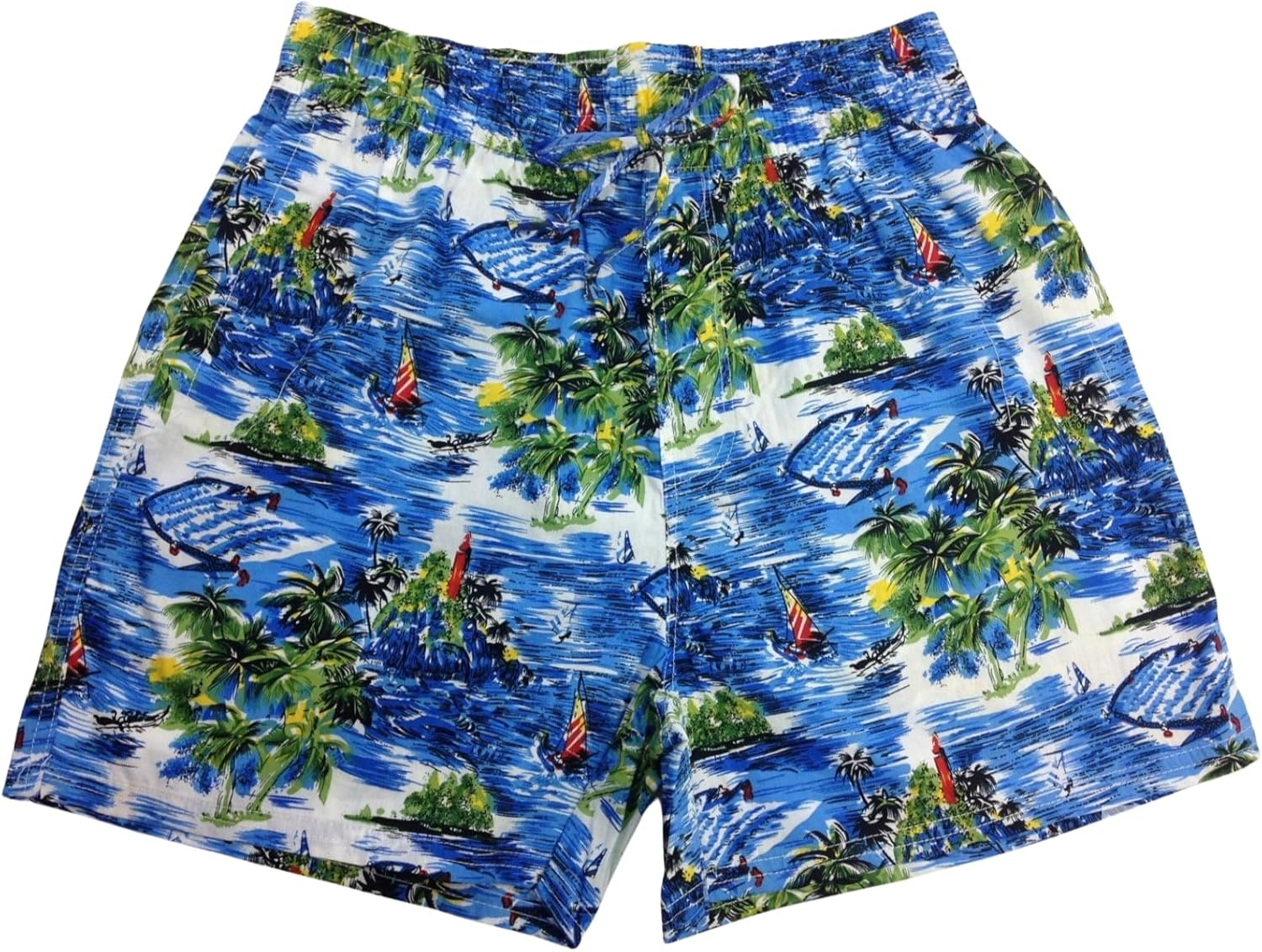 Men'S Hawaiian 100% Cotton Beach Tropical Summer Shirt