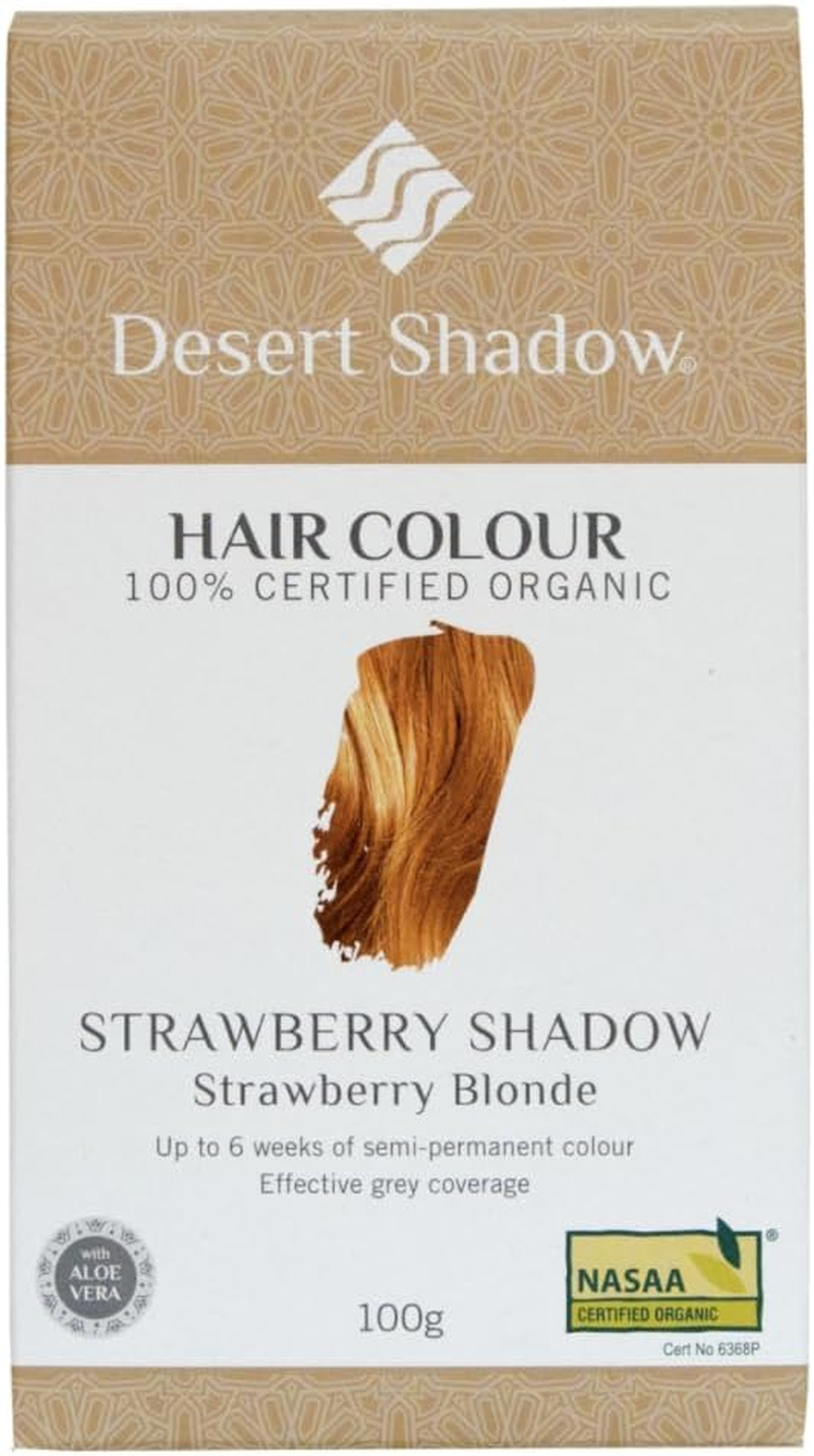 Desert Shadow Organic Hair Colour Strawberry Shadow 100 G