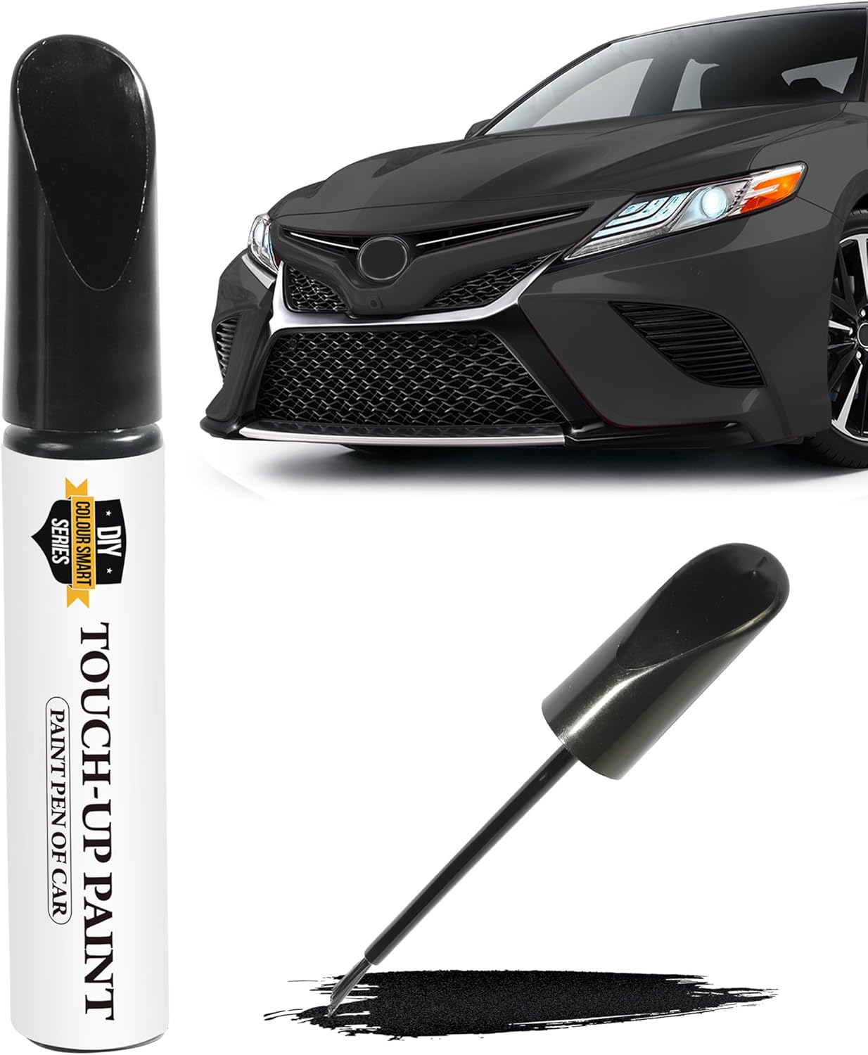 Car Paint Scratch Repair,Touch up Paint for Cars,Touch up Paint Pen,Car Accessories Car Scratch Repair,Car Touch up Paint,Car Scratch Remover Pen,Car Paint Pen for Erase Car Scratches (Black)