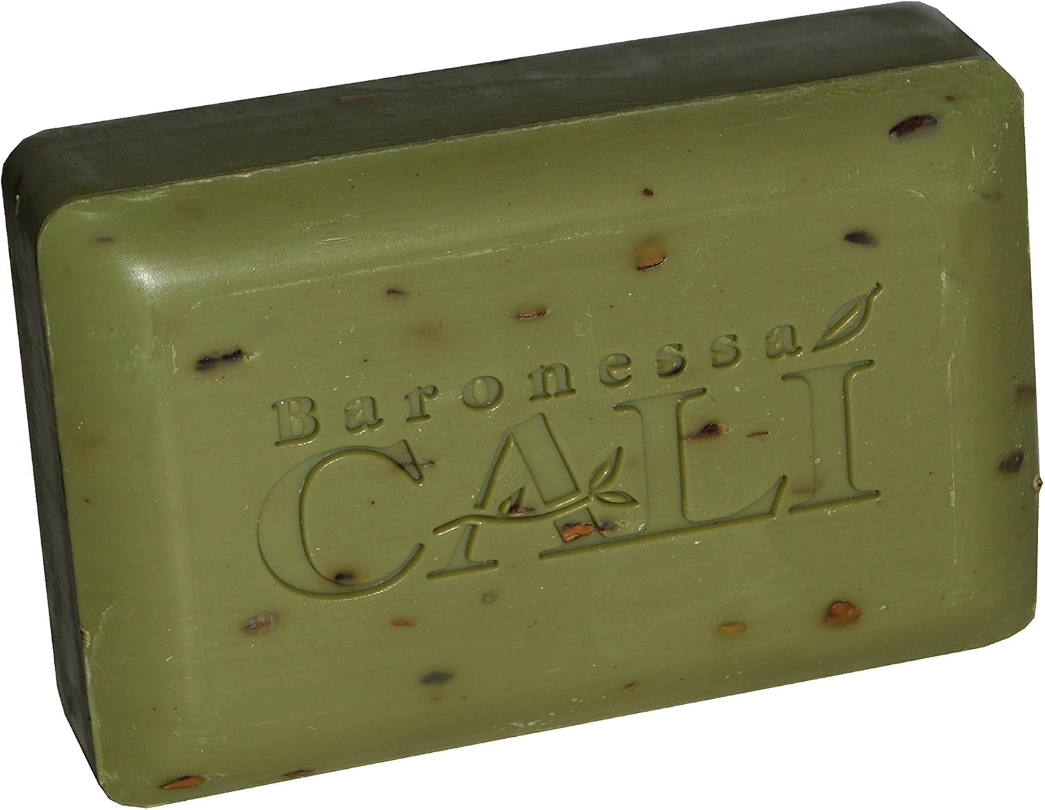 Baronessa Cali Oliva Green Sapone Moisturizing Olive Oil Soap - Classic Oliva Fragrance, Deep Moisturizing and Refreshing - 5.3 Ounce, Pack of 3