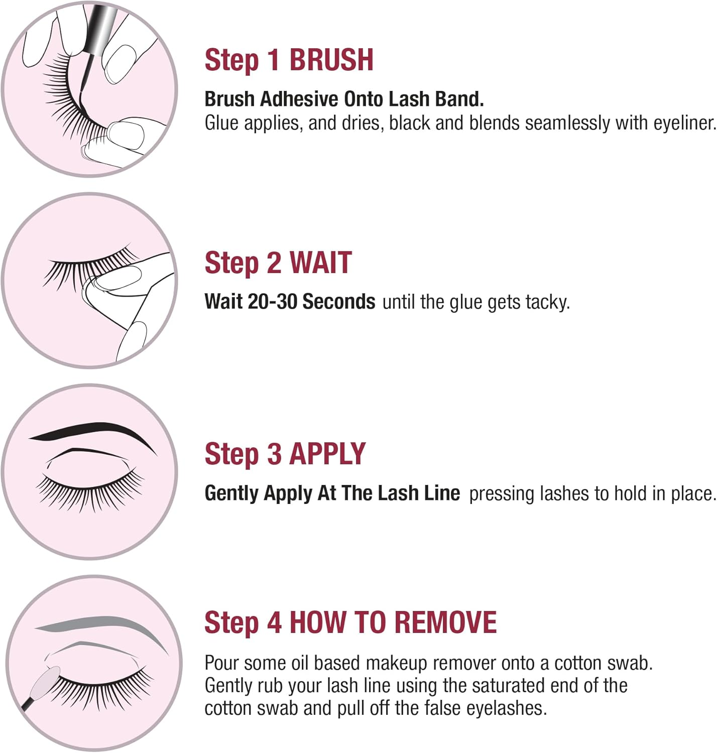 KISS I Envy Eyelash Adhesive Super Strong Hold Clear KPEG06 (3 PACK)