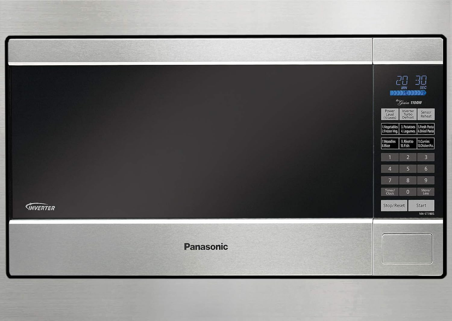 Panasonic 44L 1100W Genius Inverter Microwave Oven, Stainless Steel (NN-ST776SQPQ) image number 5