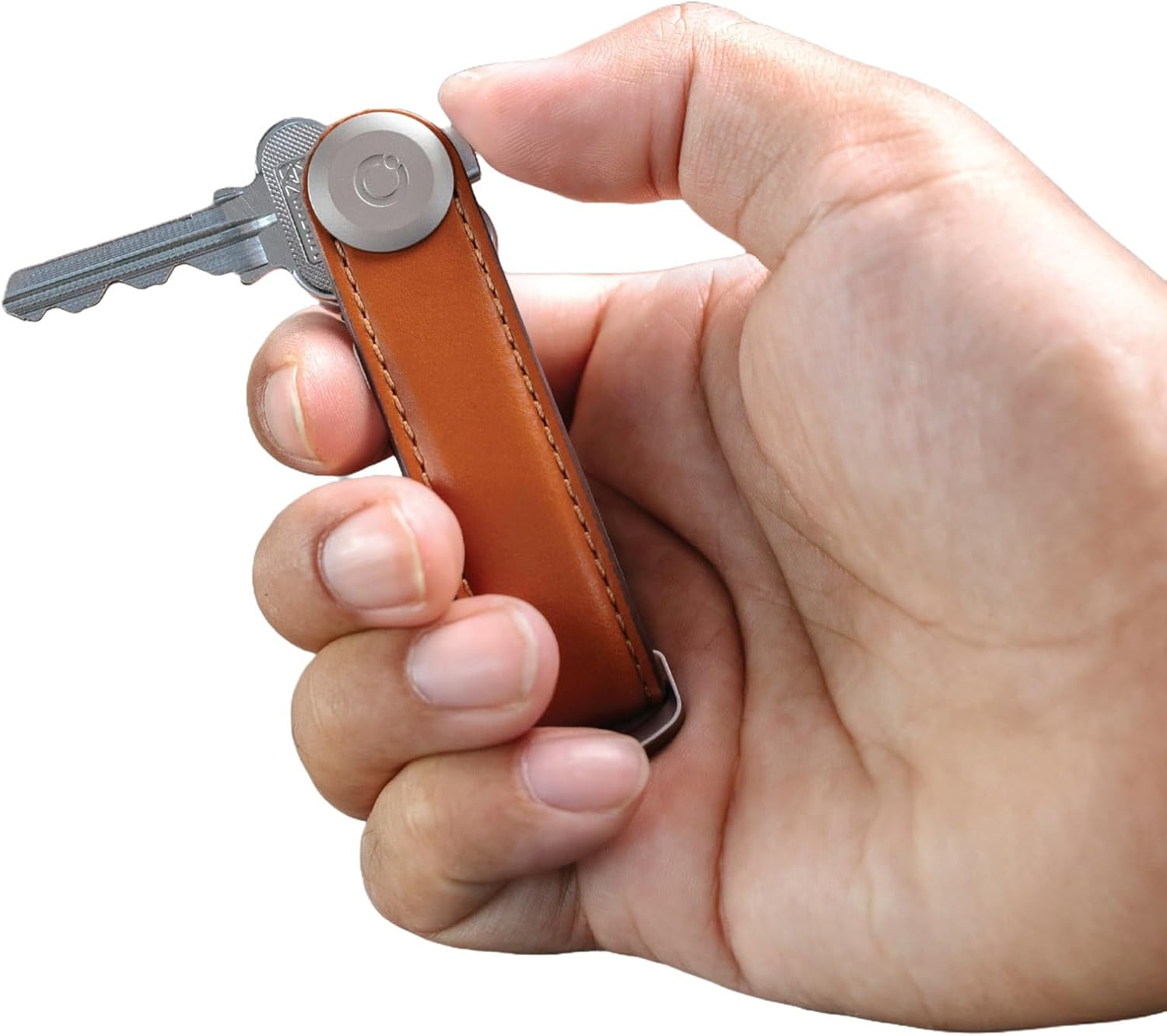 Orbitkey Quick Flip Tool &ndash; Stainless Steel 316L Keychain Multi Tool Accessory, One-Handed Operation, Easy Installation, Works with All Orbitkey Key Organizers &ndash; EDC Keychain Multitool (Silver) image number 2