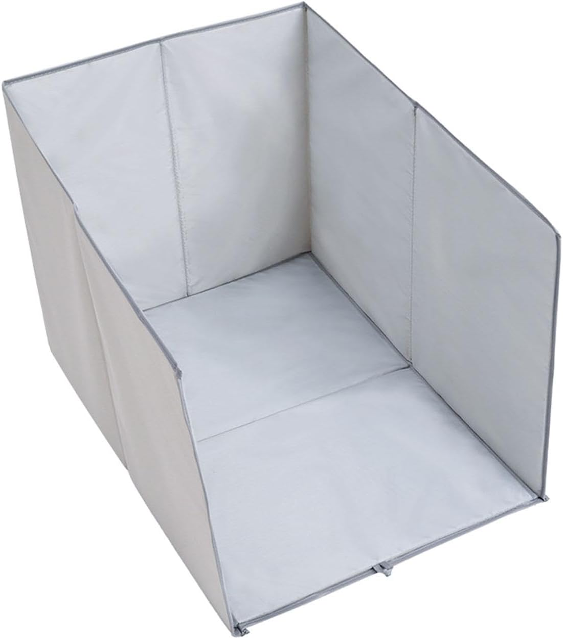 JISADER Cat Litter Box Enclosure Travel Easy to Clean High Sided Litter image number 5