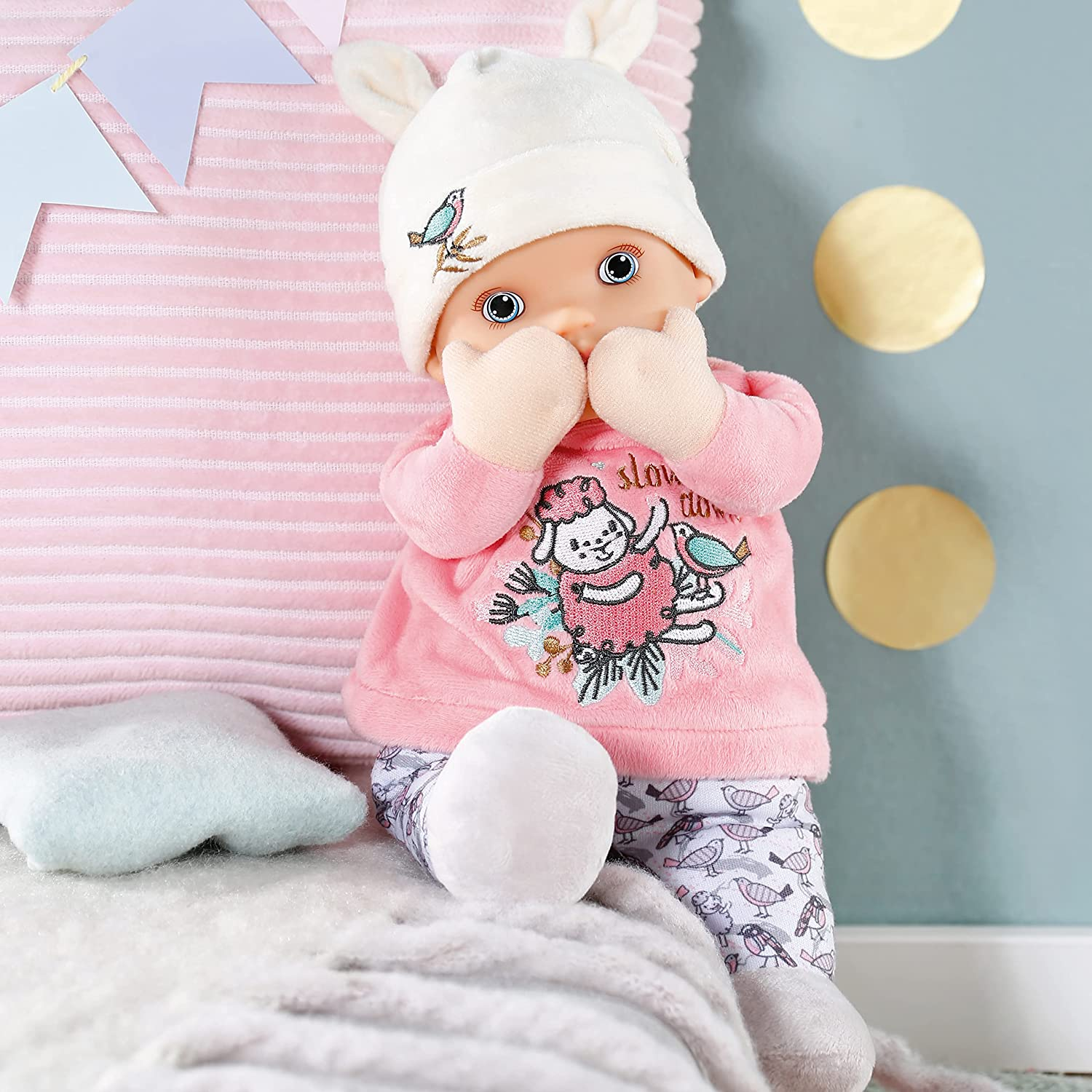 Baby Annabell Sweetie for Babies - 30Cm Soft Bodied Doll with Integrated Rattle - Suitable from Birth - 706428 image number 2