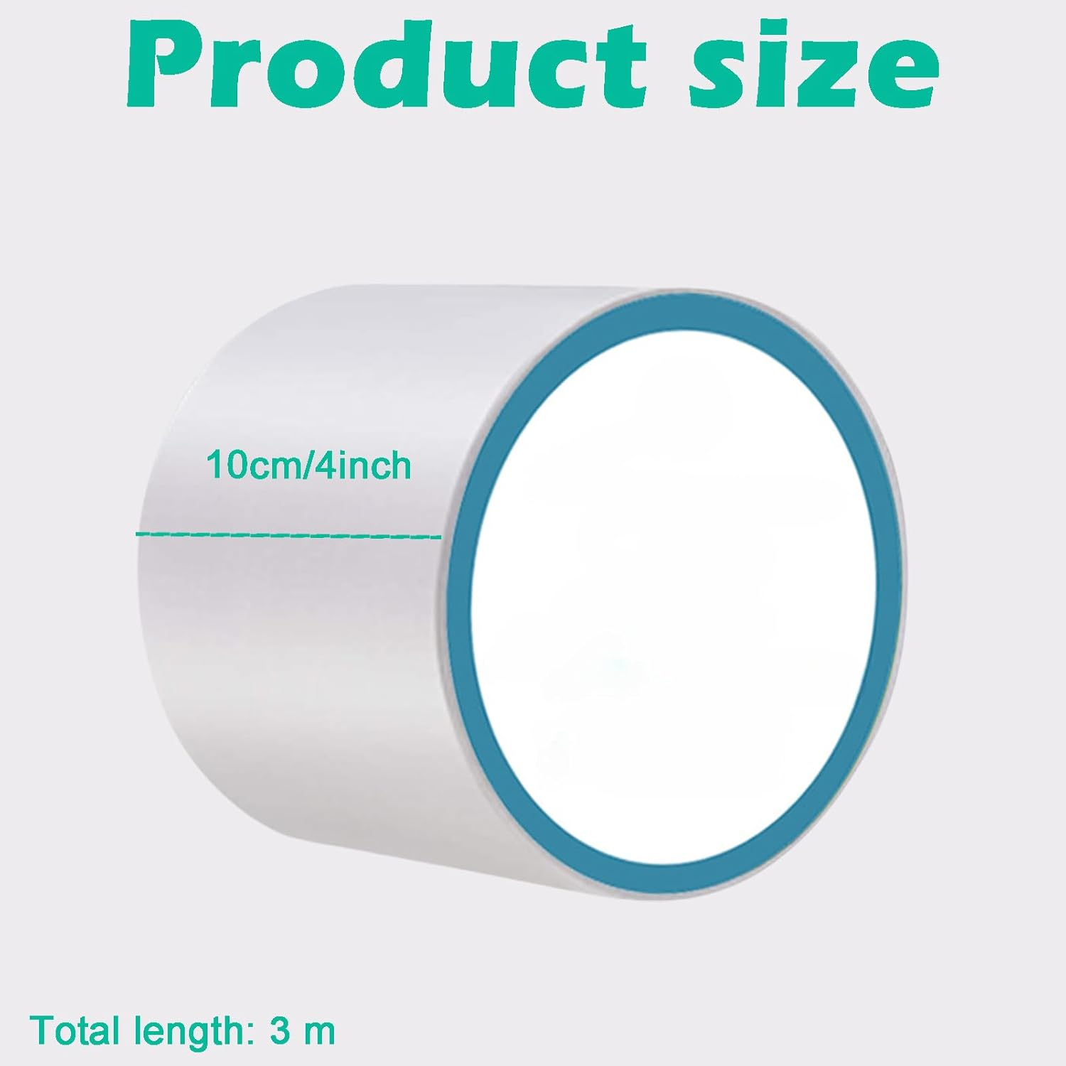 Cat Scratch Protector Tape - 4 Inch Clear Anti-Scratch Training Roll, 100% Transparent Furniture Guard for Sofa & Couch, Deterrent Anti-Scratching Shield for Cats, Carpet Protector (3M) image number 5