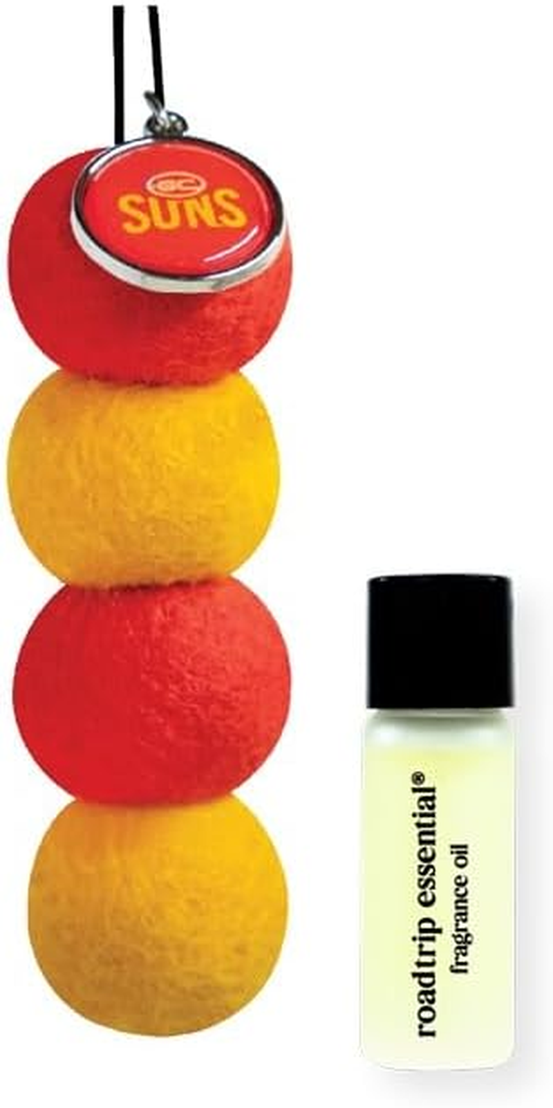 Roadtrip Essential Gold Coast Suns Reusable Car Air Freshener Set image number 2