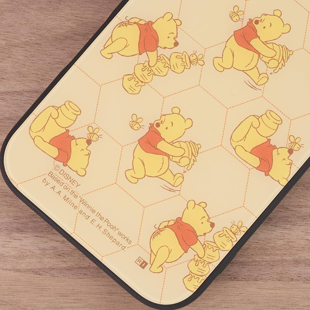 Ingram Case for Iphone 17 Pro Max, Winnie the Pooh (Disney Official), Shockproof, Shock-Absorbing, Bumper, Hybrid Case, Easy to Hold, Cute, Disney Character, Winnie the Pooh and Honey, Allover Pattern image number 1