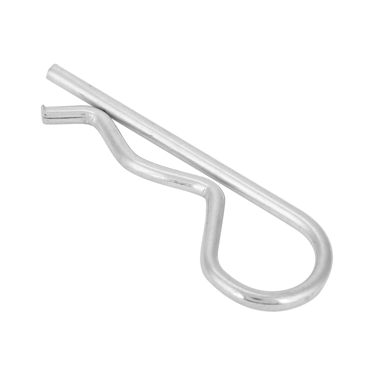 10Pcs B Type Cotter Pin Clips Zinc Plated Retaining Pins for Machinery Hairpin Accessories (3.5*75Mm (10Pcs)) image number 4