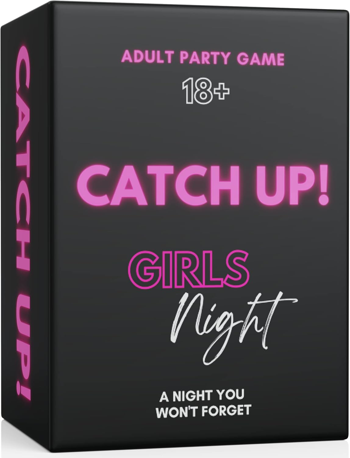 BLY Games Catch Up! Girls Night 18+ Card Game | Spicy Thought Provoking Conversation Cards for Fun Girls Nights, Bachelorette, Bridal Shower and Birthday Parties image number 3