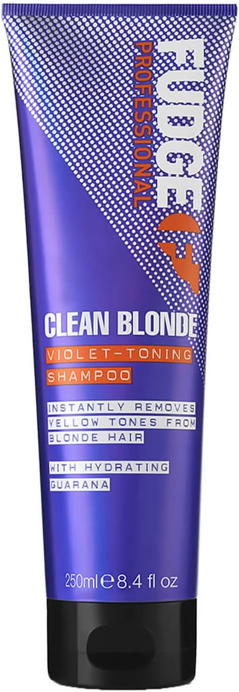 Fudge Professional Purple Toning Shampoo, Original Clean Blonde Shampoo, for Blonde Hair, 250 Ml