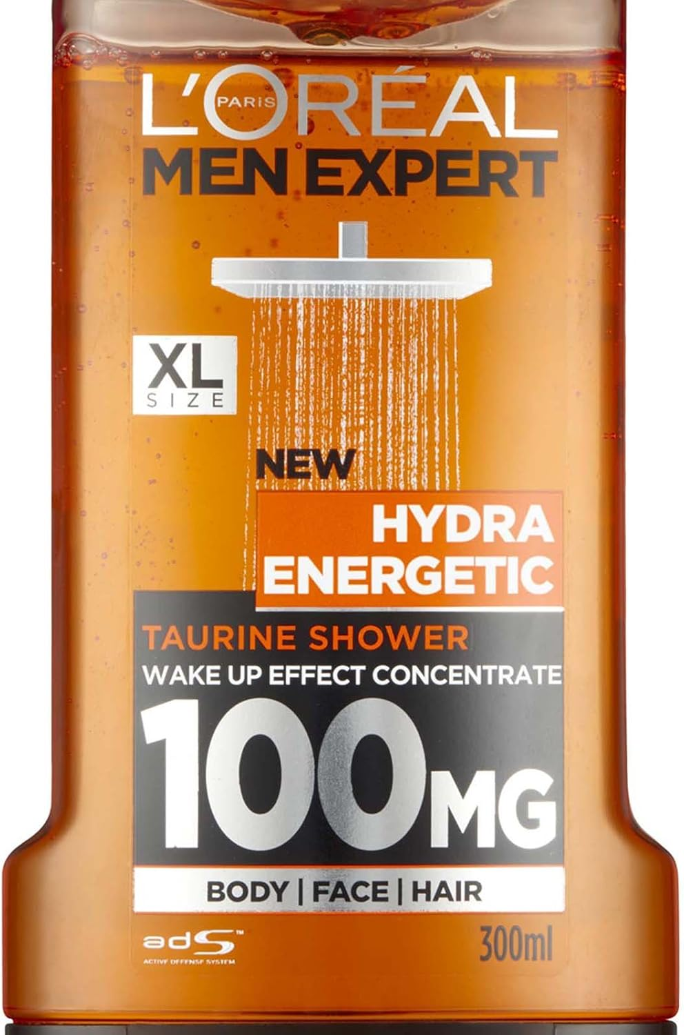 L'Oreal Paris Men Expert Hydra Energetic Shower Gel 300Ml image number 1
