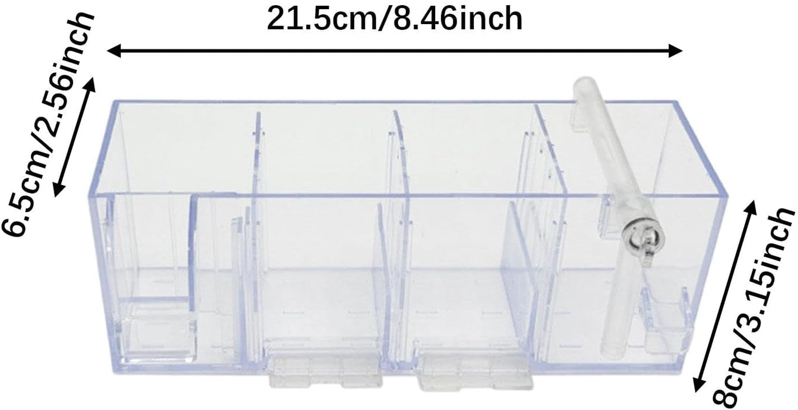 STARTIST Fish Tank External Filter Box Filtration System Fish Tank Accessory, Lightweight Water Purifier, Aquarium Hang on Back Filter, B - B image number 6