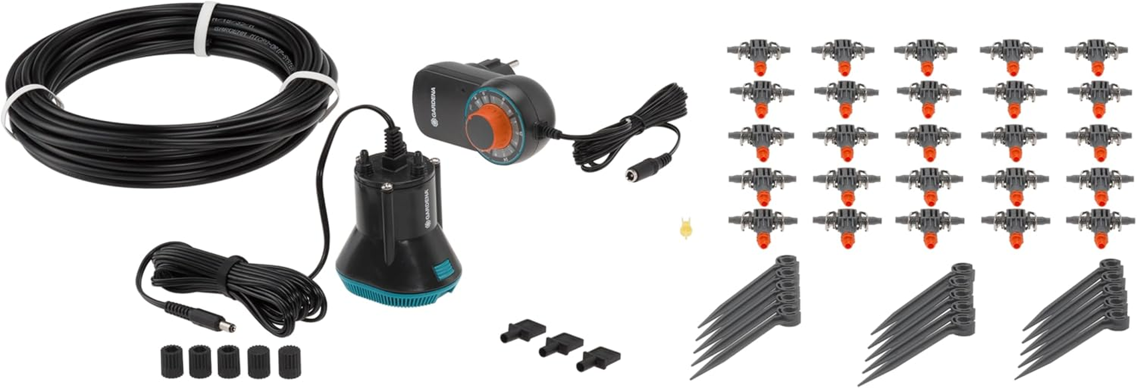 Gardena City Gardening Balcony Watering System: Fully Automatic Flower Box Watering for up to 6 M Balcony Boxes, 13 Programmes (1407-20) image number 5