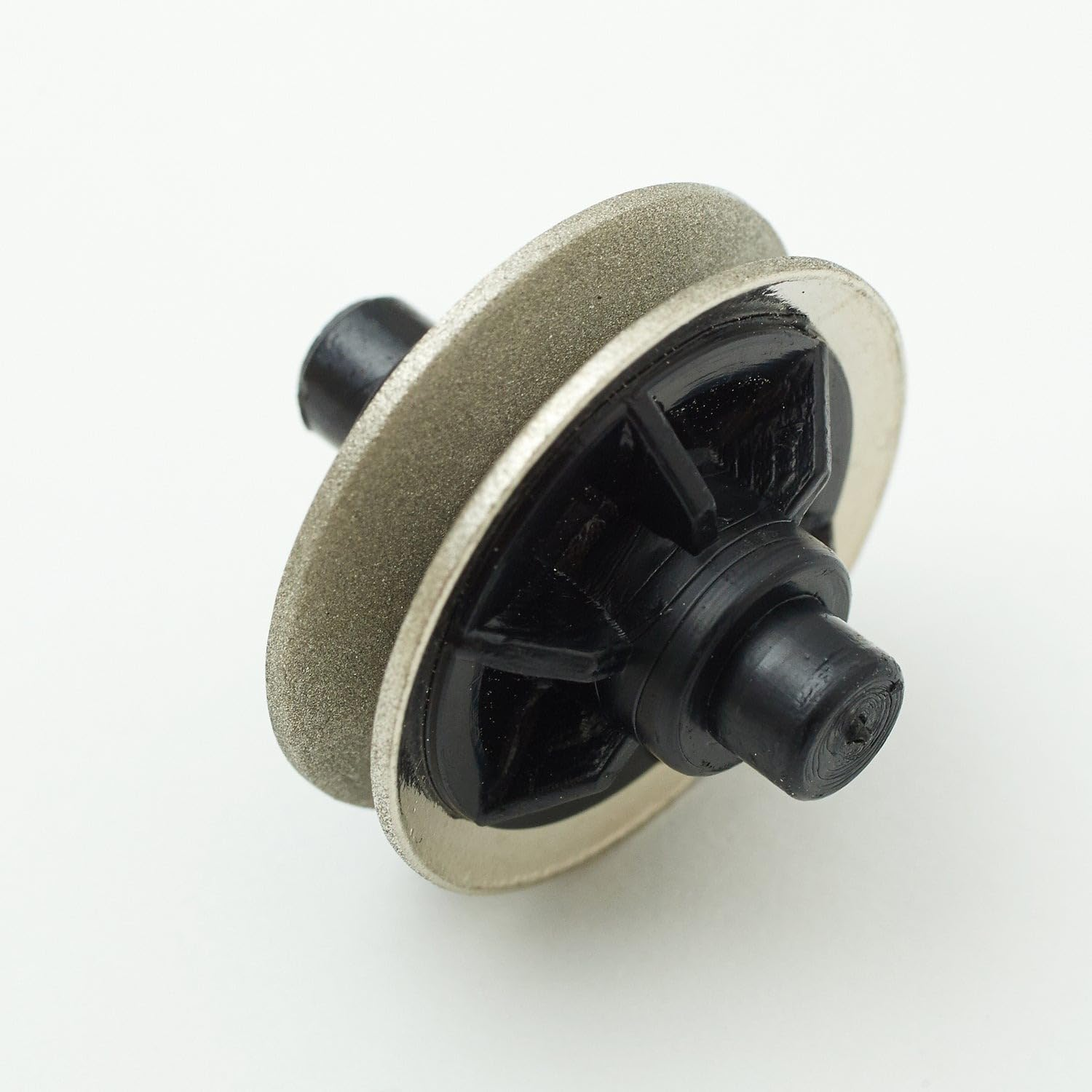 Kyocera Advanced Ceramics Diamond Wheel Knife Sharpener for Ceramic and Steel Knives, Black