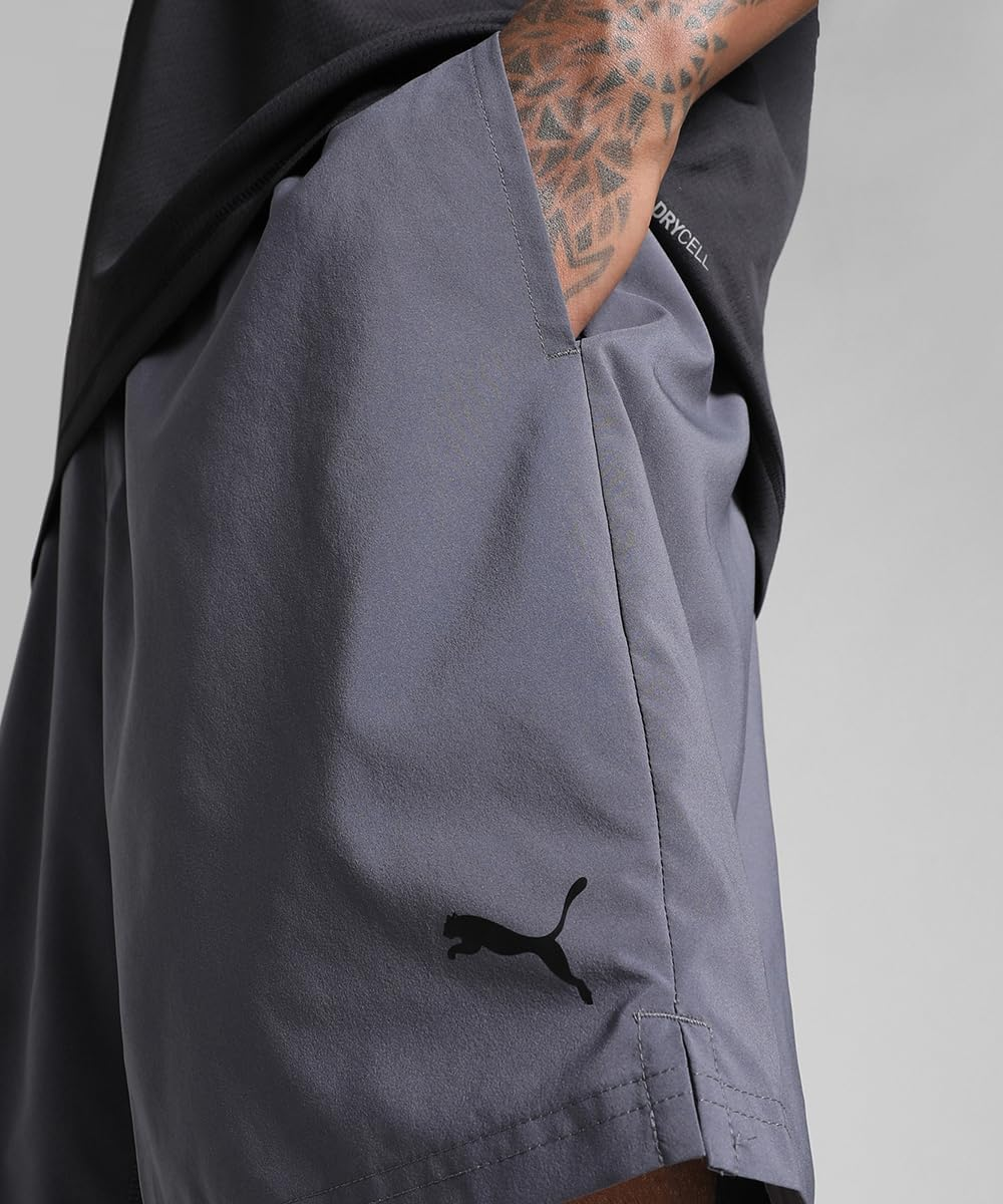 Puma Men'S TAD Essentials Woven 7" Short, Puma Black, 3X-Large