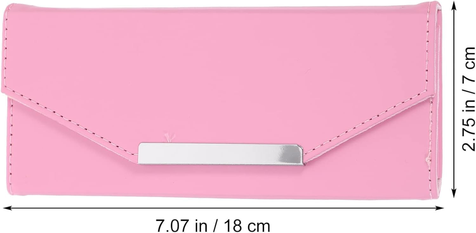 Eyelash Tweezers Case Makeup Tools Storage Bag for Lash Grafting Extension Tweezers, Dimensions: 18X7X1.6Cm, Ideal for Eyelash Makeup image number 6