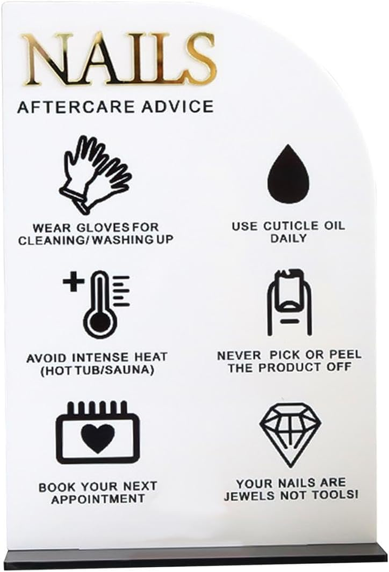 Eigell Nail Art Display Board, Manicure Showing Board, Acrylic Nail Salon DIY Nail Salon Nail Shape,Nail Tip Showing Holder, Nail Art Display Stand, Style B image number 1