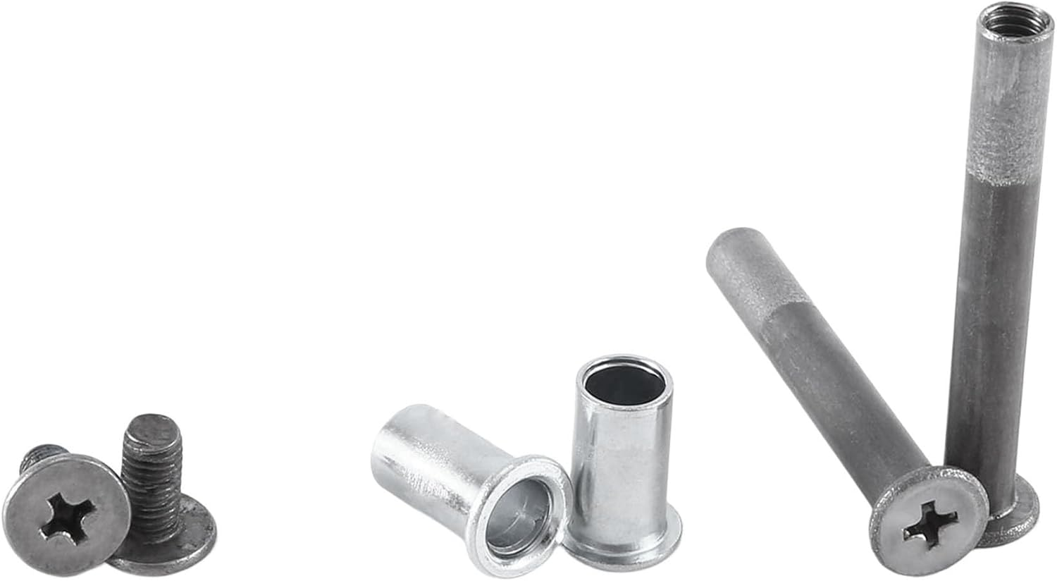 Tuperoymse 1Set 50X15Mm Luggage Wheels Replacement Wheels Luggage Wheel Universal 6Mm 8Mm Replacement Wear image number 2