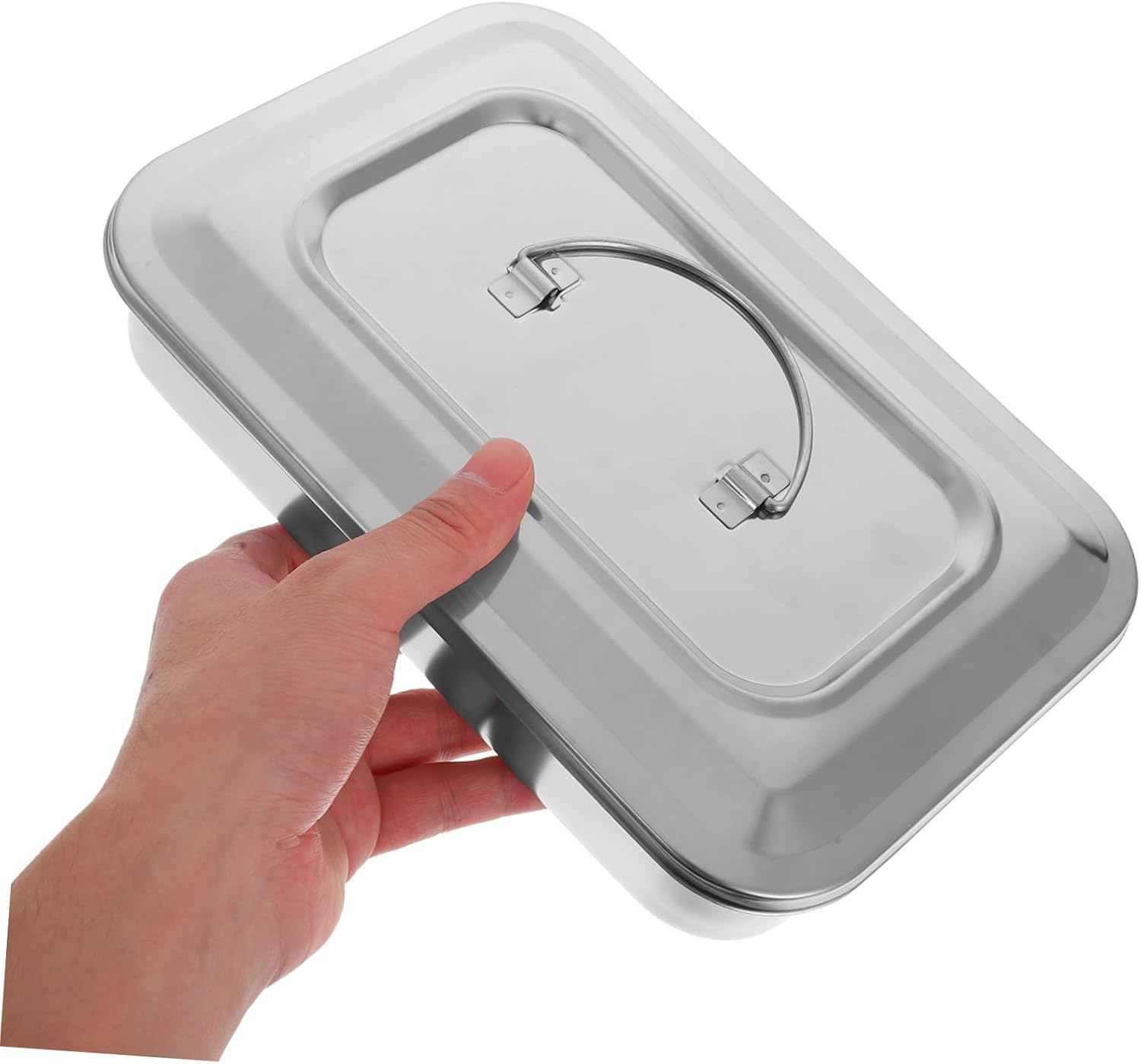 Gogogmee Sterilization Tray Stainless Steel Cover for Beauty Salon Use Case Sterilizer Sterile Tray Microwave image number 4