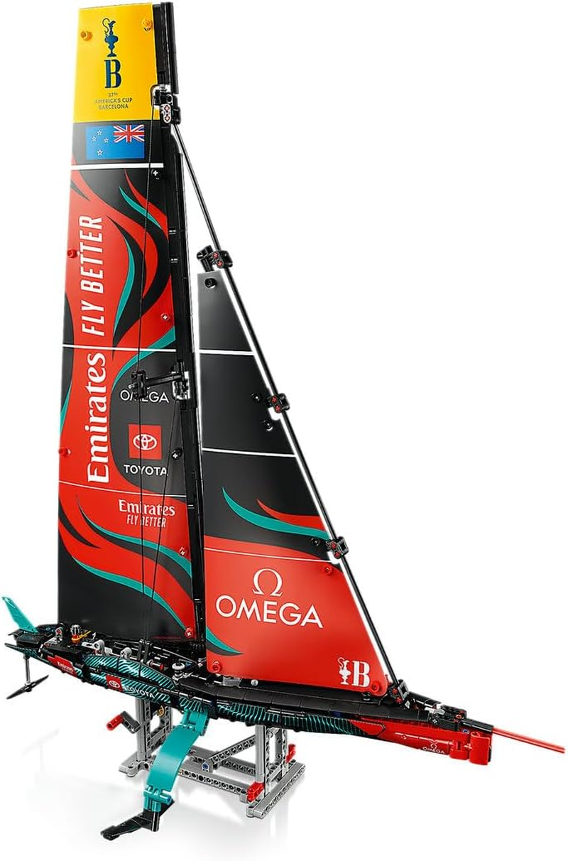 LEGO&reg; Technic Emirates Team New Zealand AC75 Yacht 42174 Building Kit, Sailing Boat Set for Adults Who Love to Sail, Build-A-Boat Toy for Fans of Creative and Relaxing Activities image number 5
