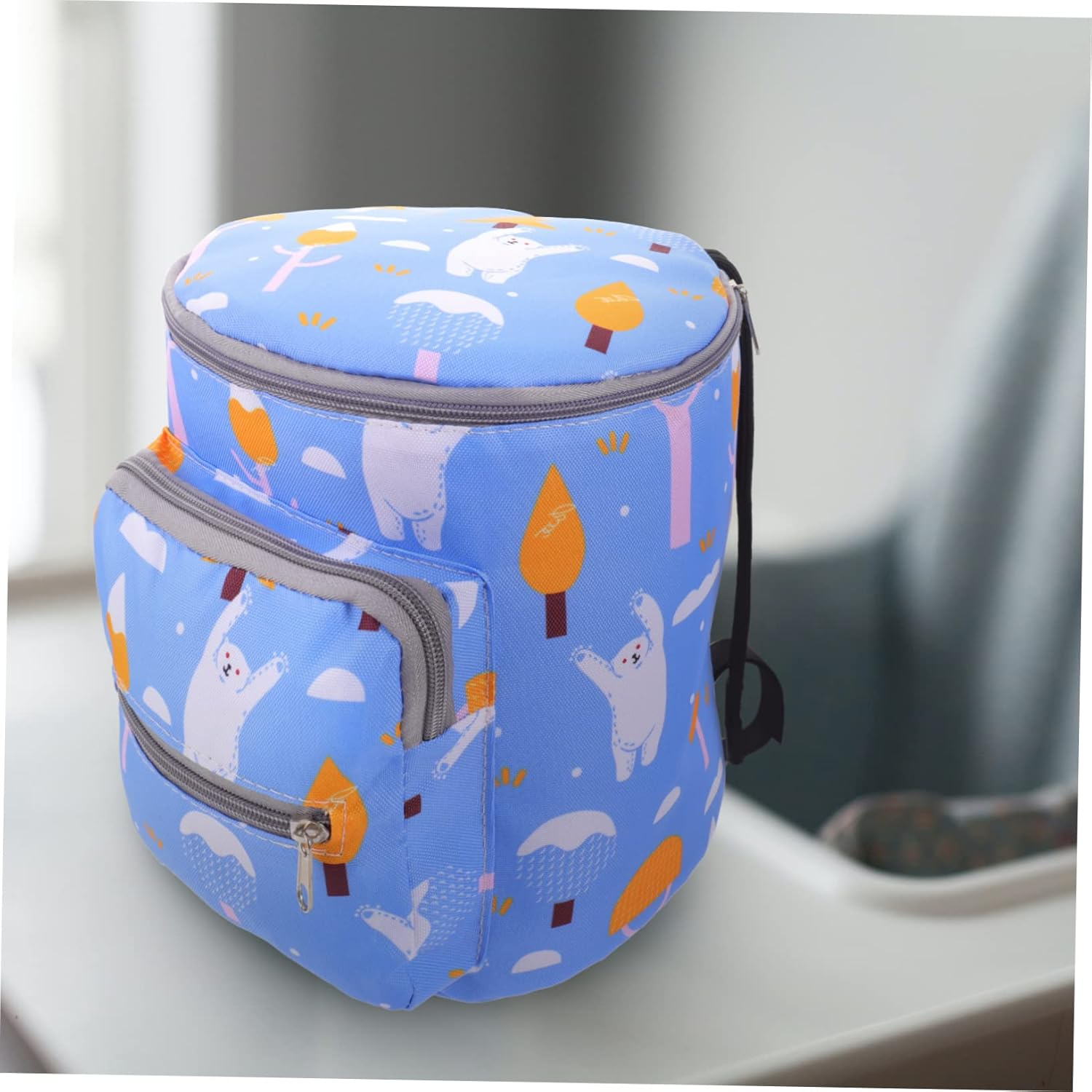 Toyvian Portable Storage Bag for Mother and Hanging Scooter Bag for Boy Girl Nursery Items and Diaper Supplies image number 1