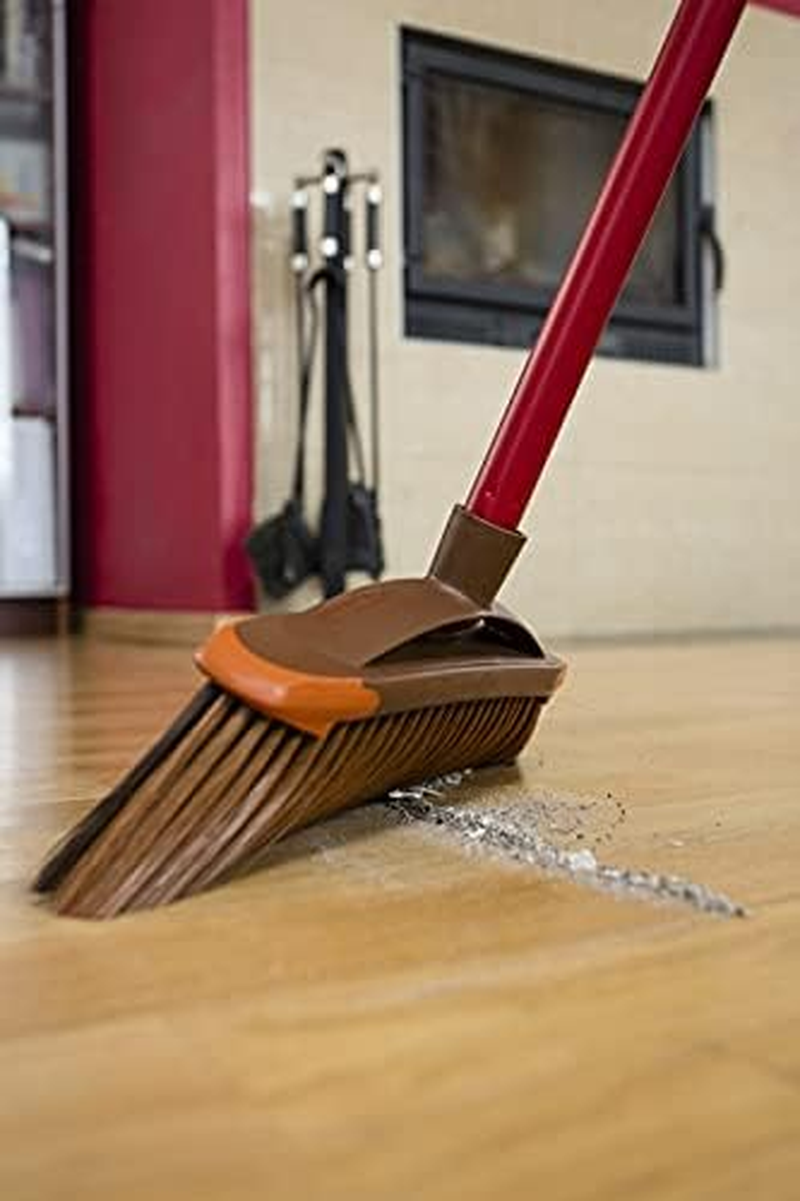 Vileda 2 in 1 Broom Parquet Brown image number 1
