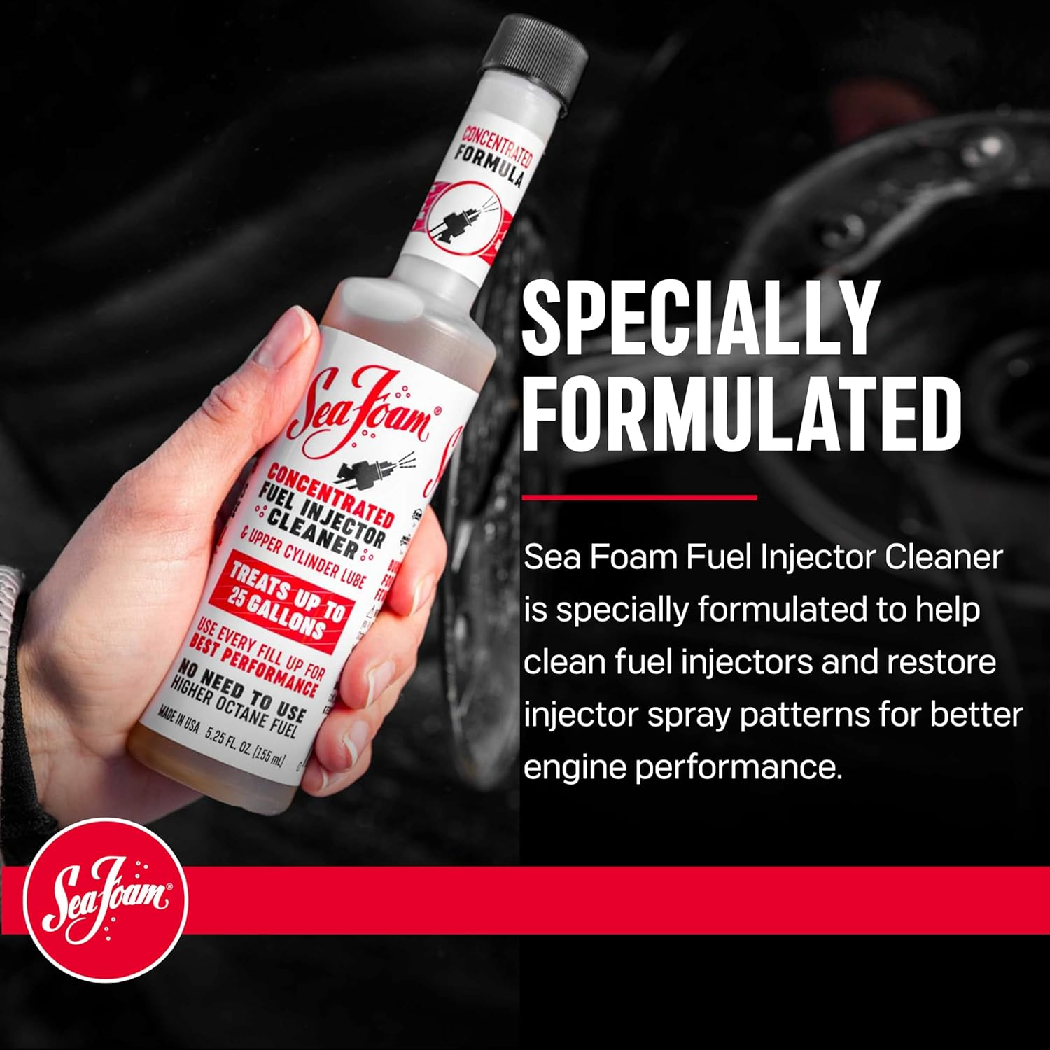 Sea Foam IC5 Fuel Injector Cleaner, 5.25 Oz image number 2