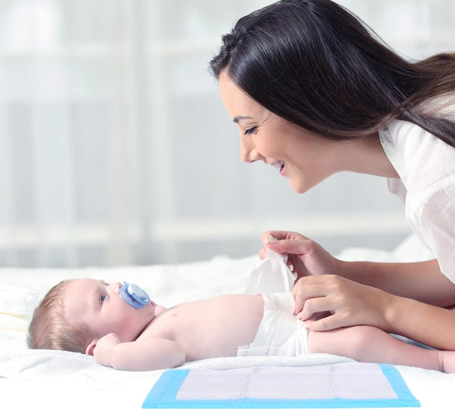 Baby Potty Training Pads, 45 X 60 Cm, Disposable Changing Mats, Pack of 50