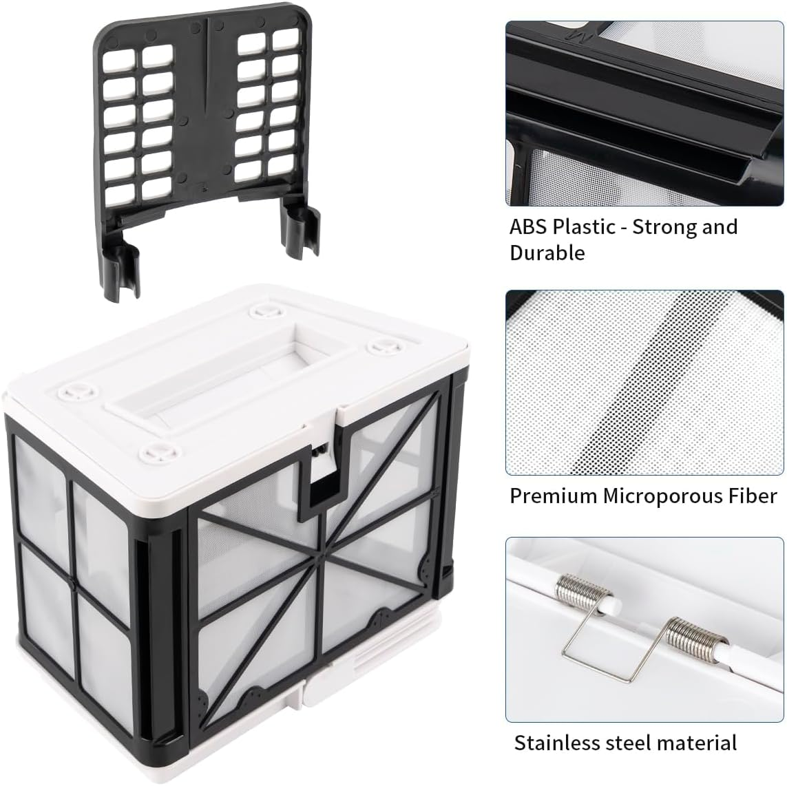 Wuyan Ultra Fine Filtration Basket Compatible with Dolphin Robotic Pool Cleaners,For S50, S100, Active 10, Active 15, Echo, Encore, Solo,Part Number: 9991459-R1 image number 2