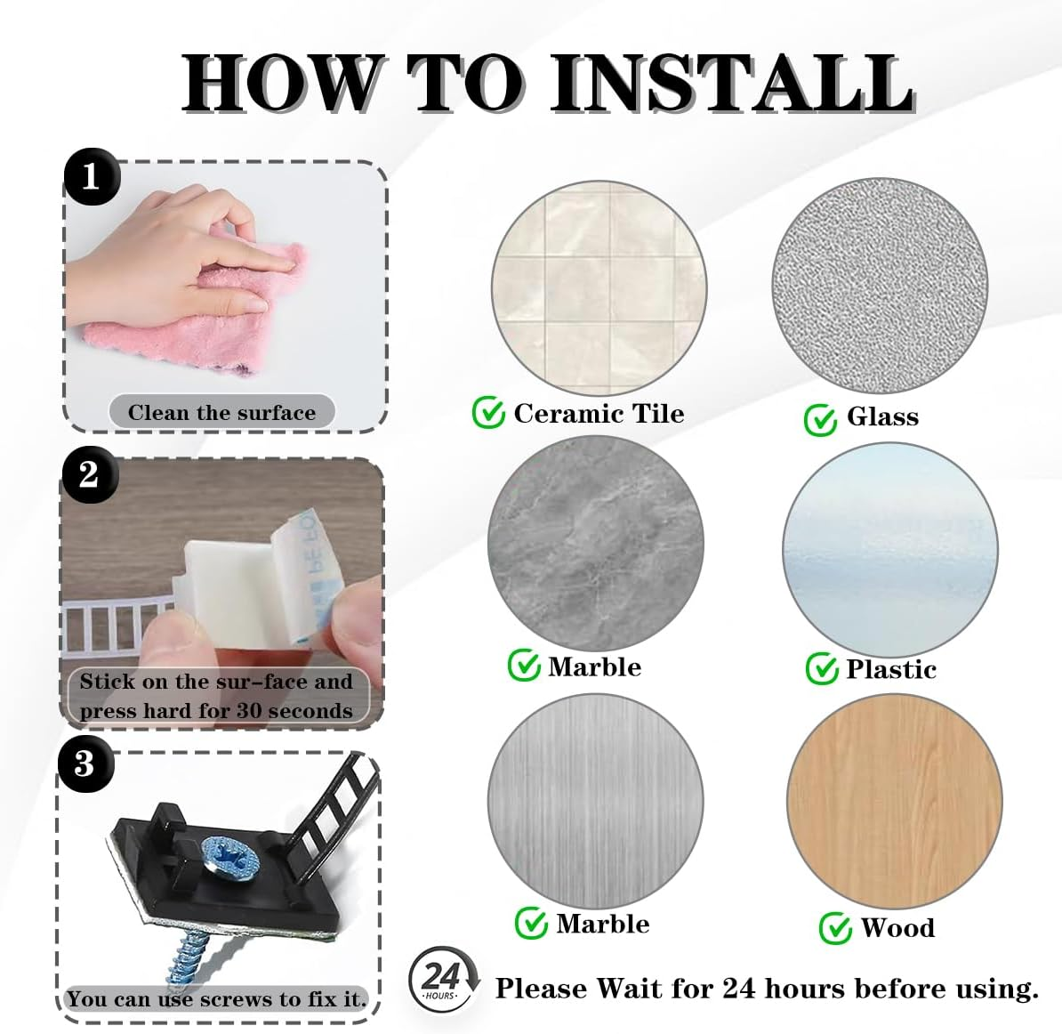 Reusable Adhesive Cable Management, 50 Set (2 Size) Cable Ties Adhesive Mounts, Multi-Purpose Cable Tidy Clips, Adjustable Cable Zip Ties, Cord Holders for Home and Office Desk Organization - White image number 6