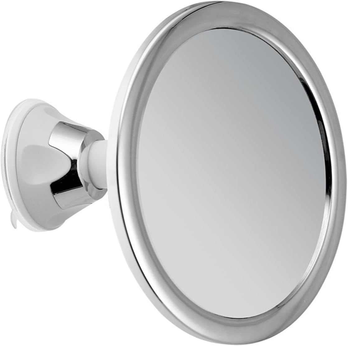 Shower Mirror Fogless， Shower Mirror, 360 Degree Rotating round with Suction，Shatterproof Shower Mirror Fogless for Shaving，Mirrors, Bathroom Mirror, Bathroom Accessories