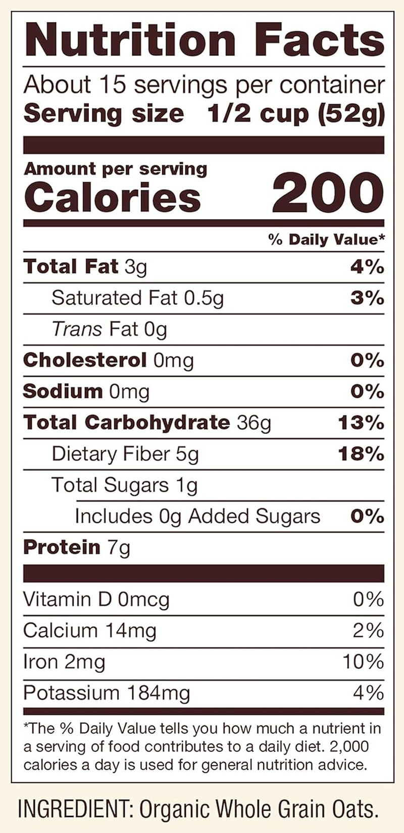 Bob'S Red Mill Bob`S Red Mill Organic Quick Cooking Rolled Oats Pure Wheat Free 794G, 794 G image number 1