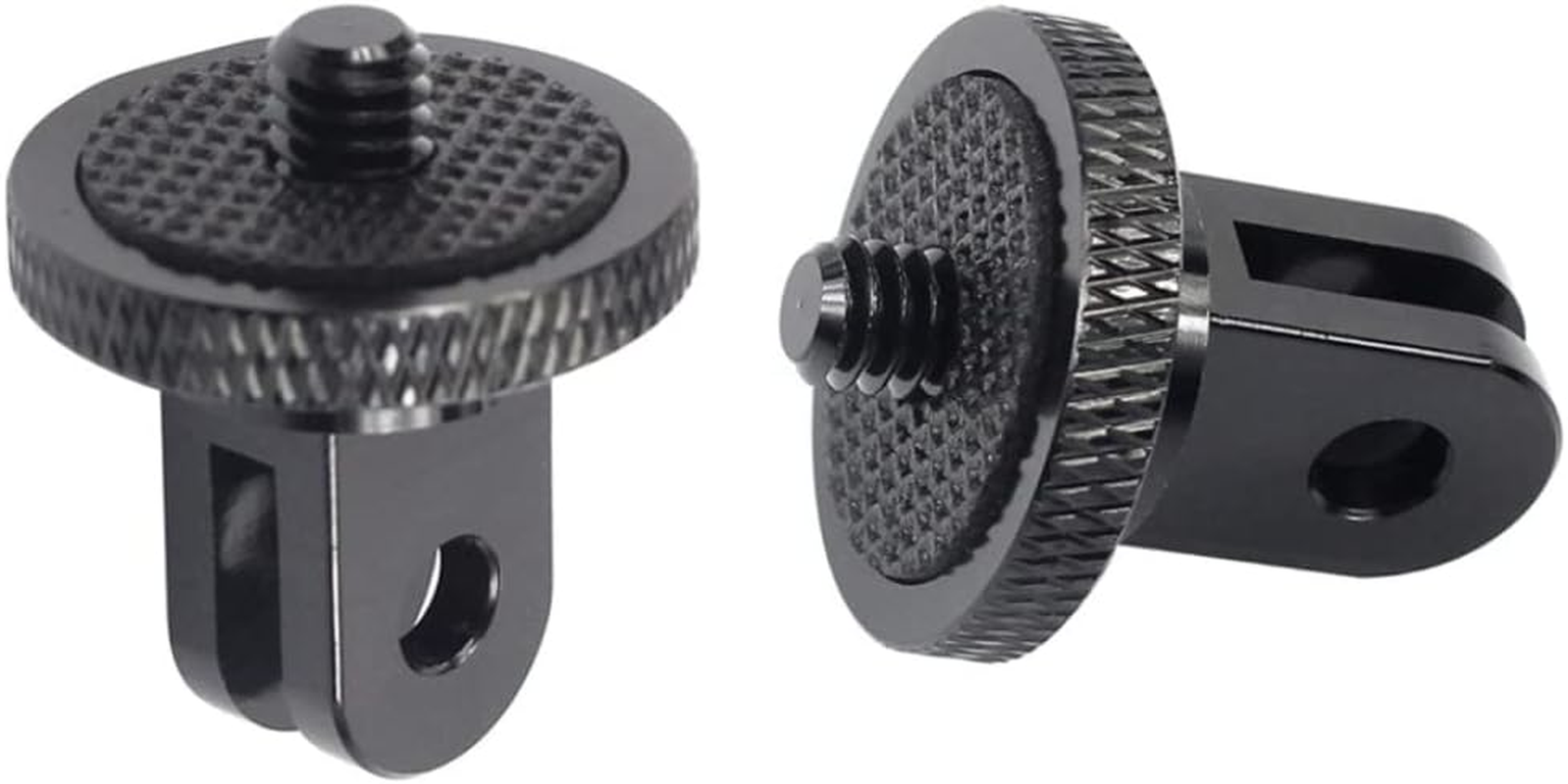 DACUAN Aluminum Metal Camera Mount Adapter, 2-Pack Compatible with Gopro, Sony, Insta360 & Other Standard 1/4-Inch 20 Thread Cameras image number 2