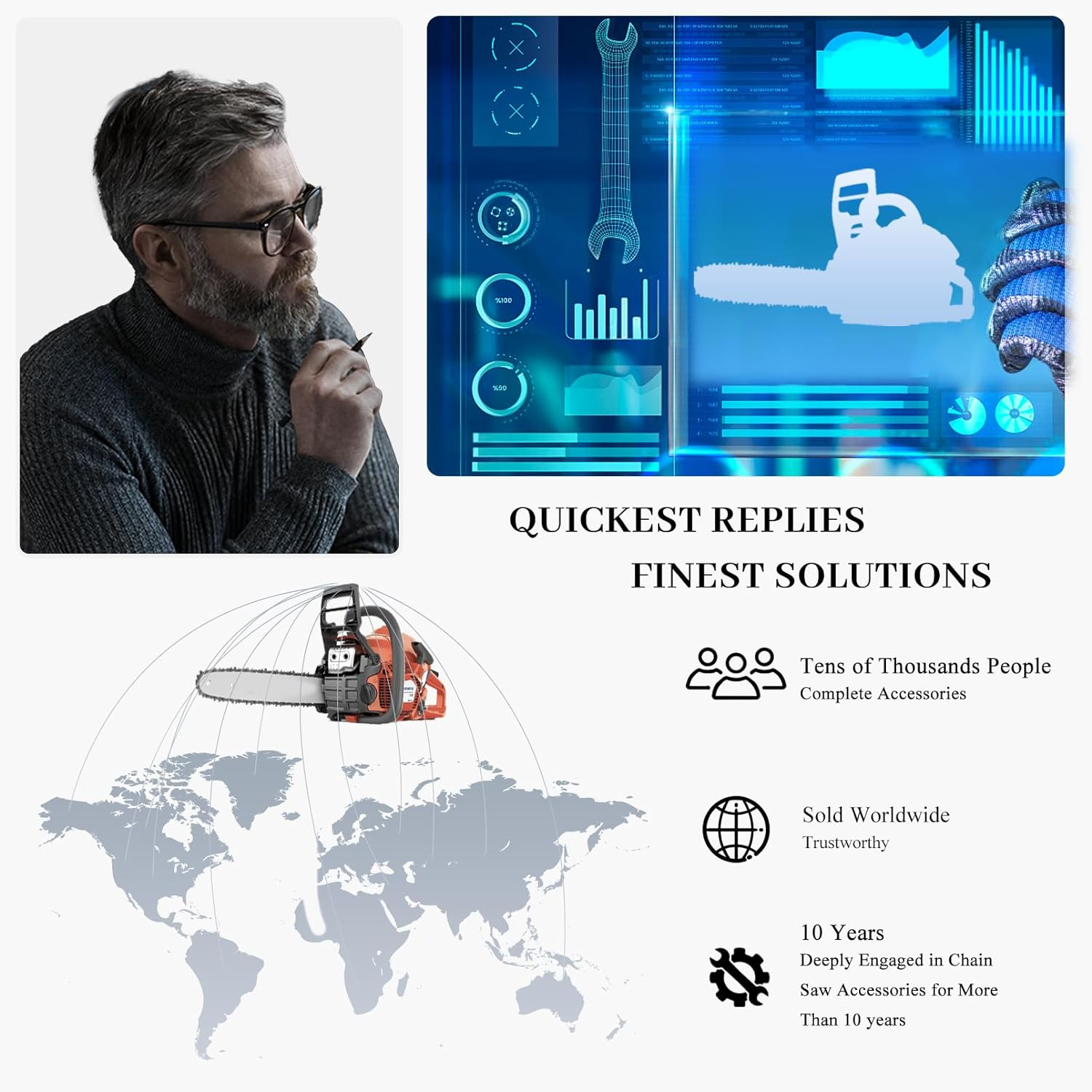 Chain Brake Handle Lever Hand Guard Cover Band Kit Fit STIHL MS180 MS170 MS 180 170 018 017 Chainsaw Parts image number 2