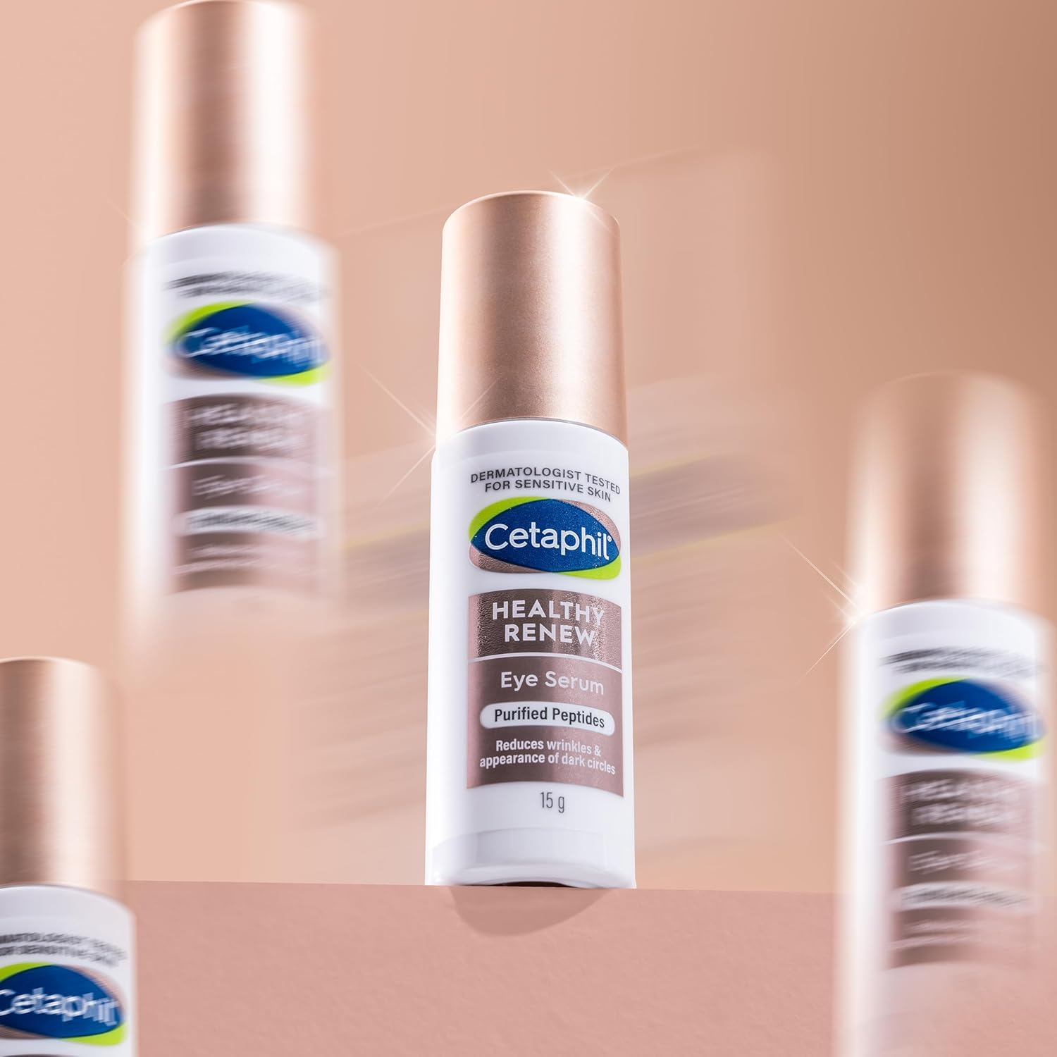Cetaphil Healthy Renew Eye Serum 15G. anti Aging Retinol Alternative with Purified Peptides. Contains Niacinamide (Vitamin B3) and Panthenol (B5). Targets Appearance of Dark Circles and Fine Lines. Dermatologist Tested image number 2