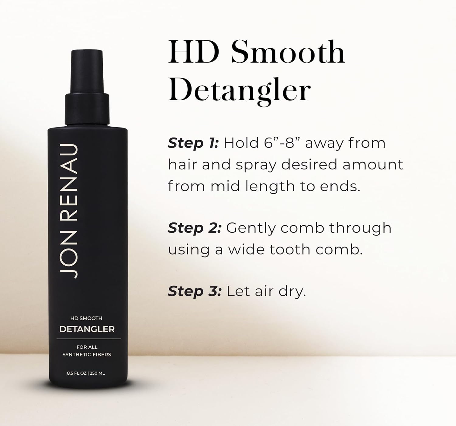 (Detangler) - Jon Renau HD Smooth Detangler (250Ml) image number 3