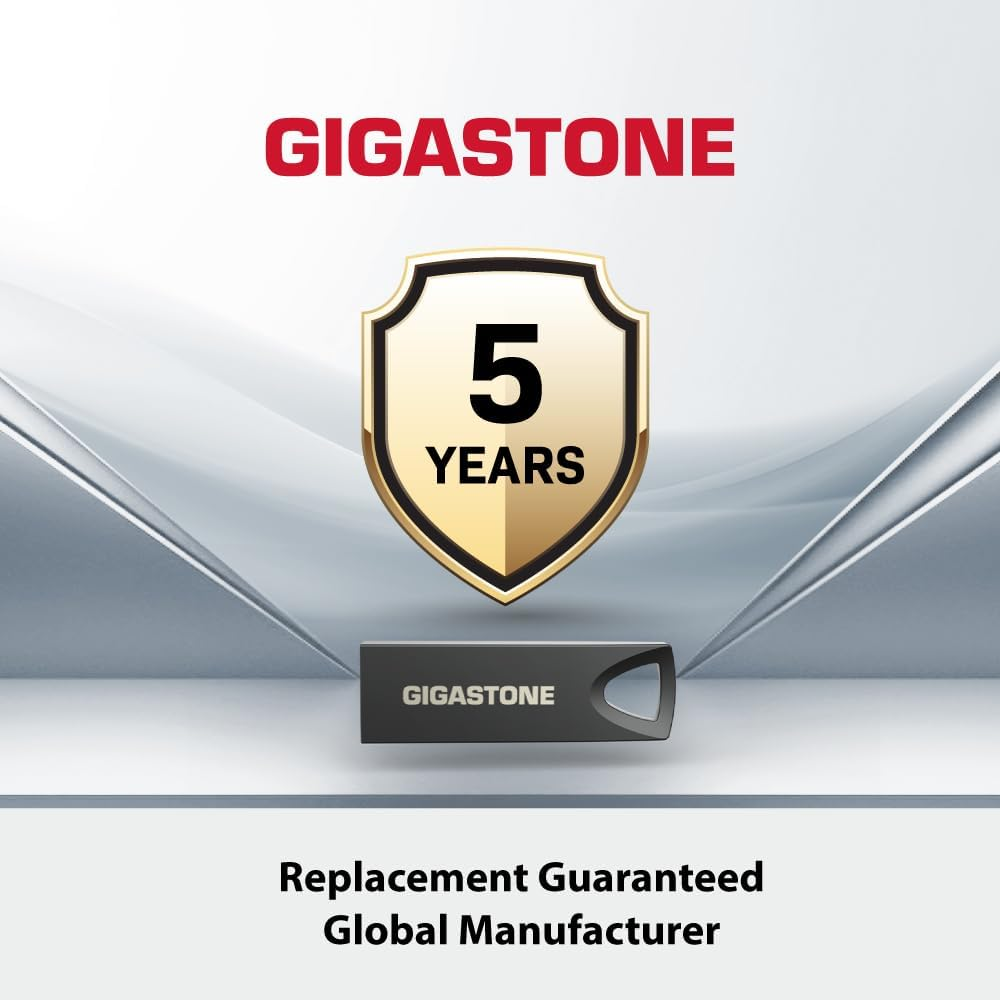 GIGASTONE Z70 32 GB 5 Pack, USB 3.2 Gen1 USB Flash Drives, Reliable for PC and Mac, Waterproof Metal, Mini and Robust, USB 2.0/3.0 Compatible image number 3