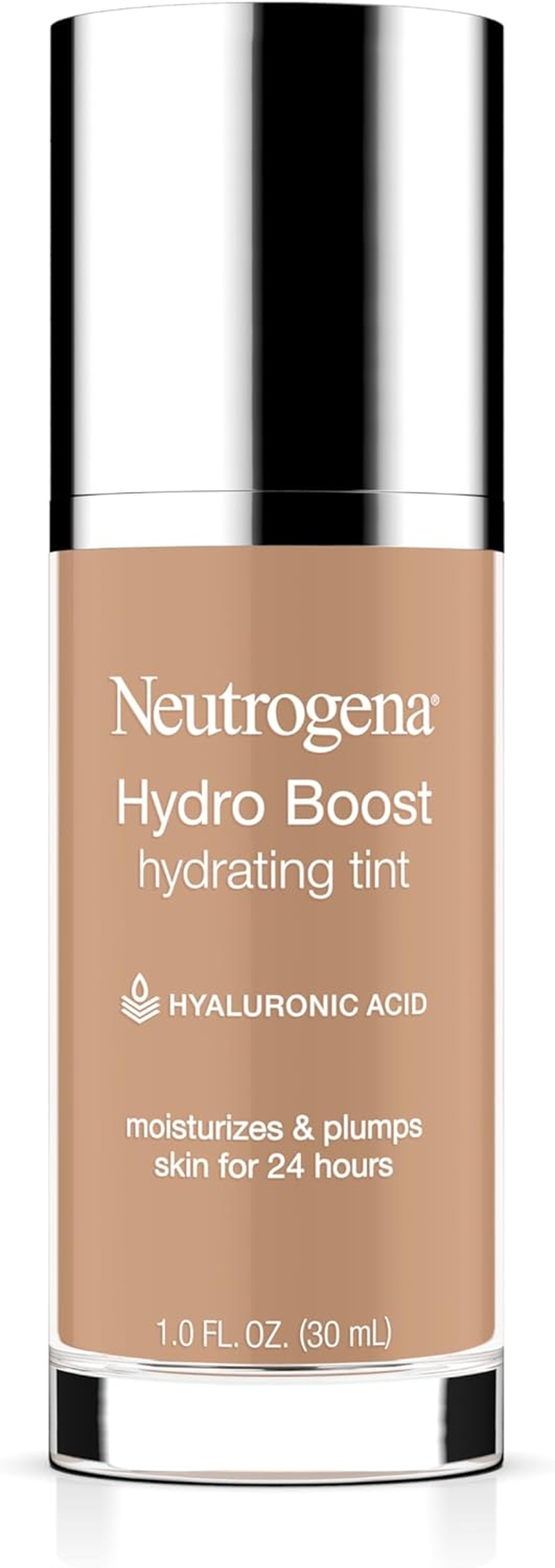 Neutrogena Hydro Boost Hydrating Tint with Hyaluronic Acid, Lightweight Water Gel Formula, Moisturizing, Oil-Free & Non-Comedogenic Liquid Foundation Makeup, 115 Cocoa Color 1.0 Fl. Oz
