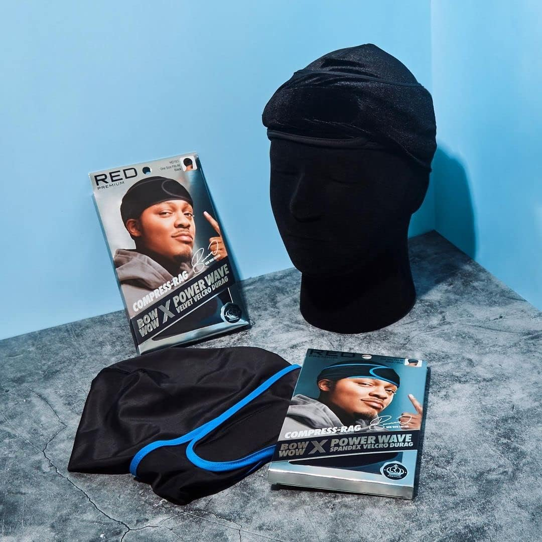 Red Premium Bow Wow Power Wave Compression Durag image number 5
