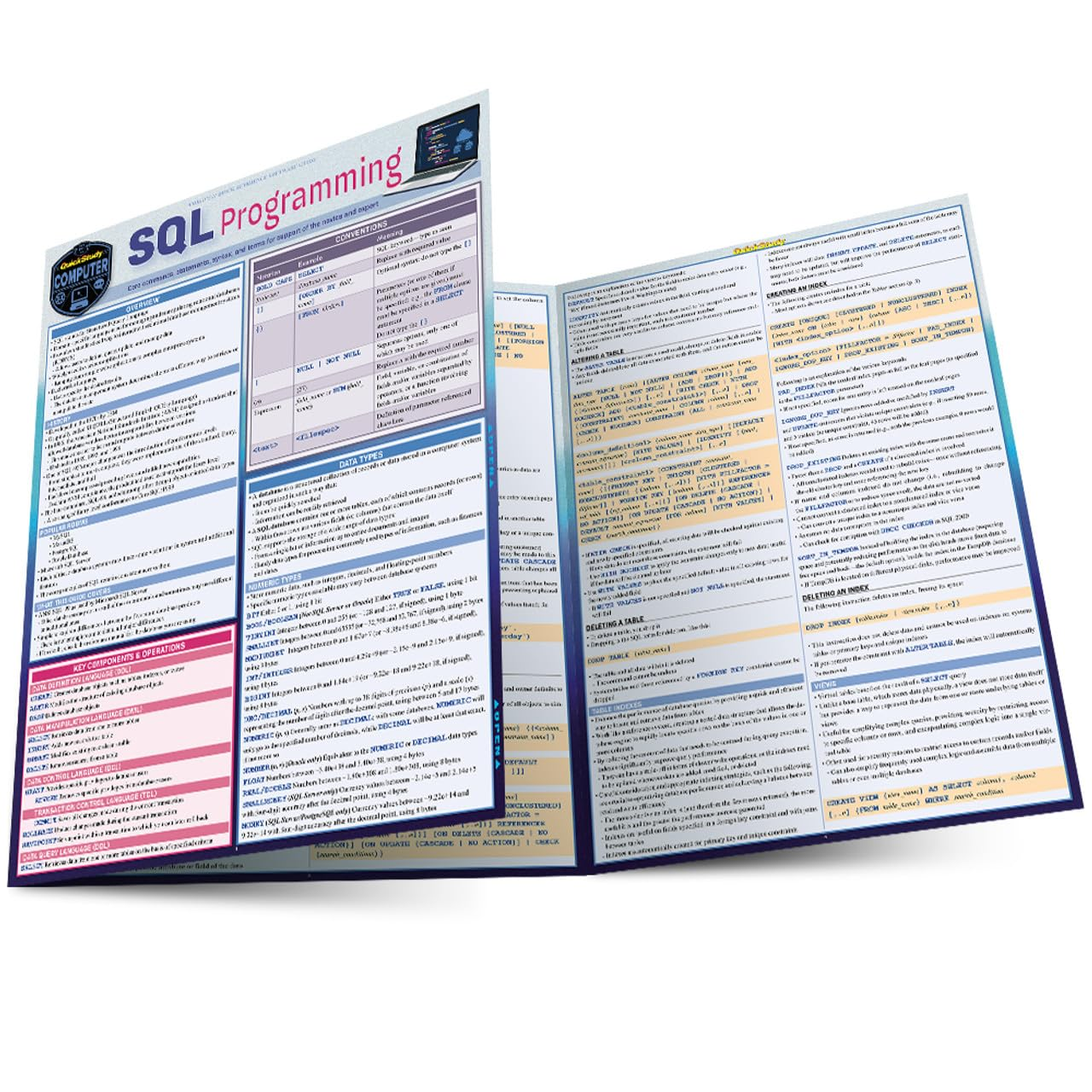 SQL Programming: a Quickstudy Laminated Reference Guide