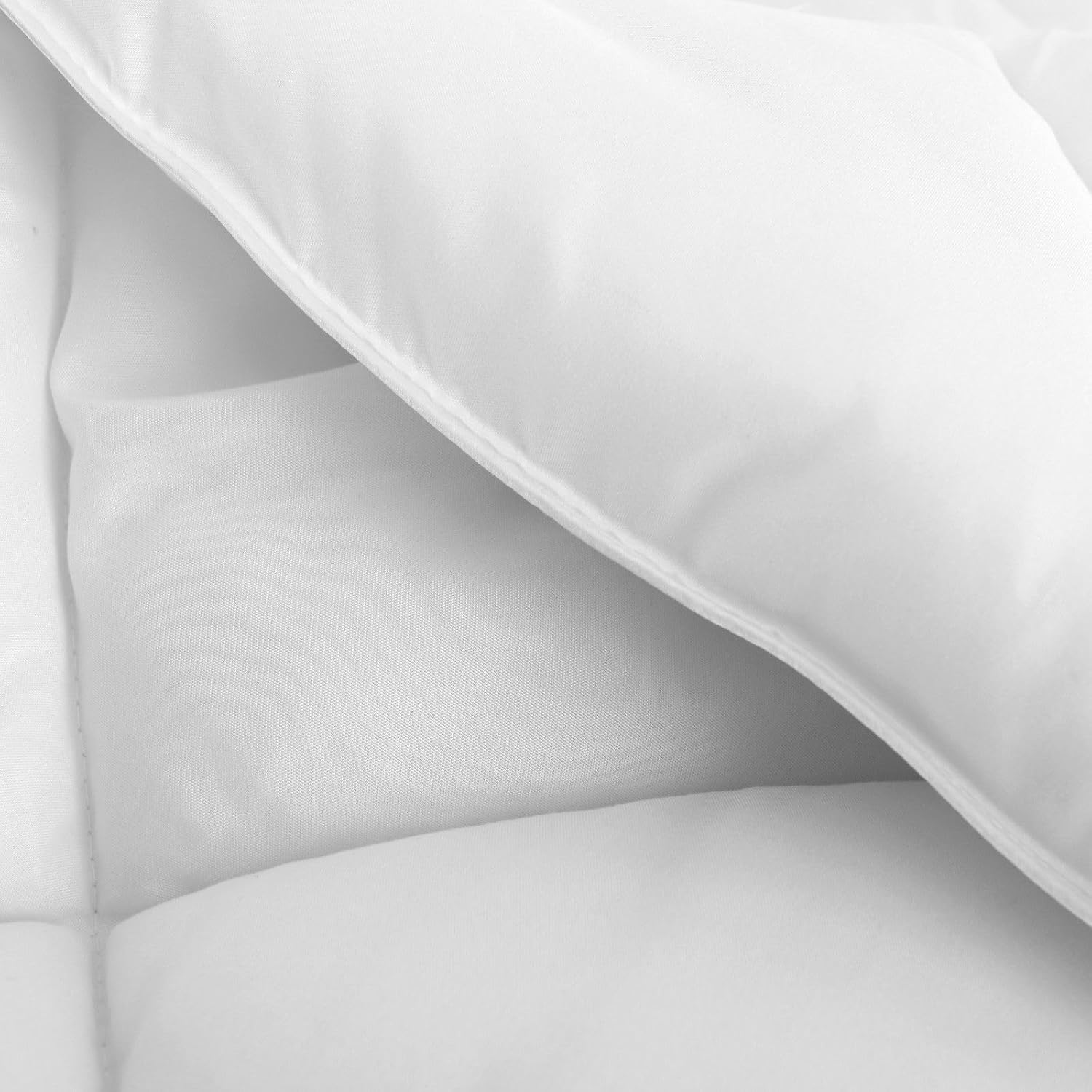 Sleepcare All Season 300 GSM Microfibre Polyester Top High Loft Quilt Breathable Soft Warm Doona Duvet Dust Mite Comfortable Resistant Hypo-Allergenic Classic Box Stitched - King Single Bed image number 2