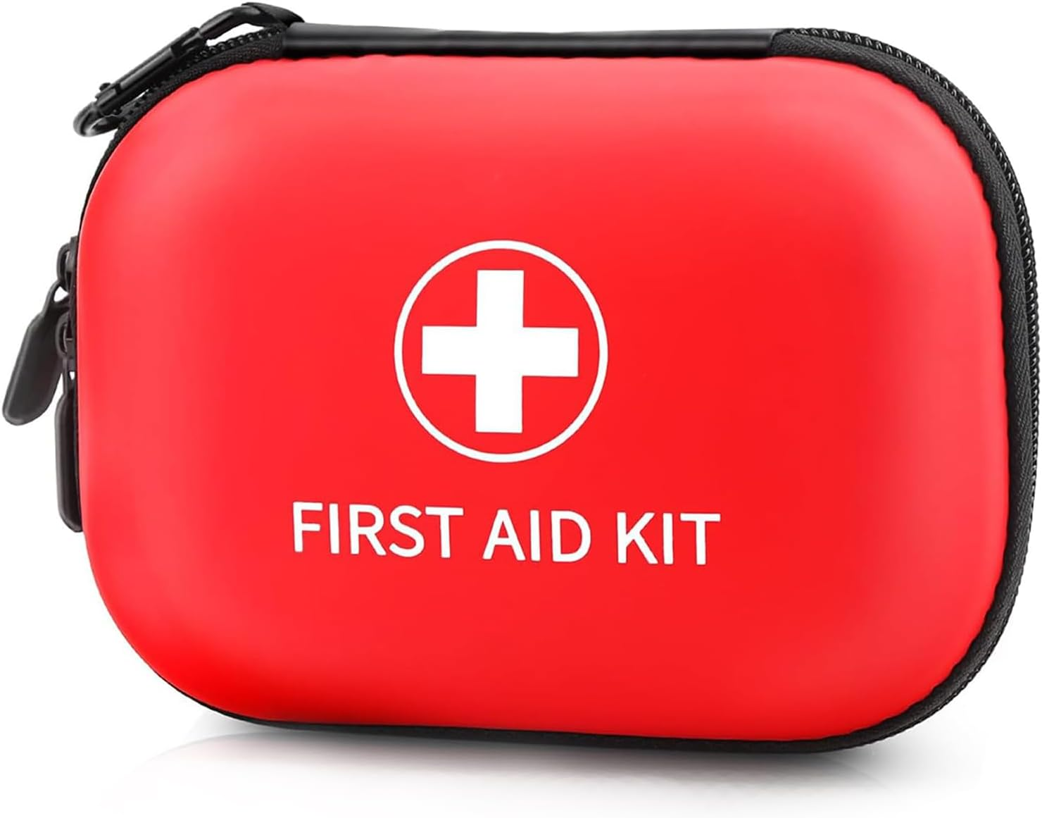 103Pcs First Aid Kit for Car, Home & Travel &ndash; Compact Emergency Medical Supplies for Survival, Camping, Hiking, Office &ndash; Waterproof Portable Case with Essential First Aid Gear (Red, 103Pcs) image number 2
