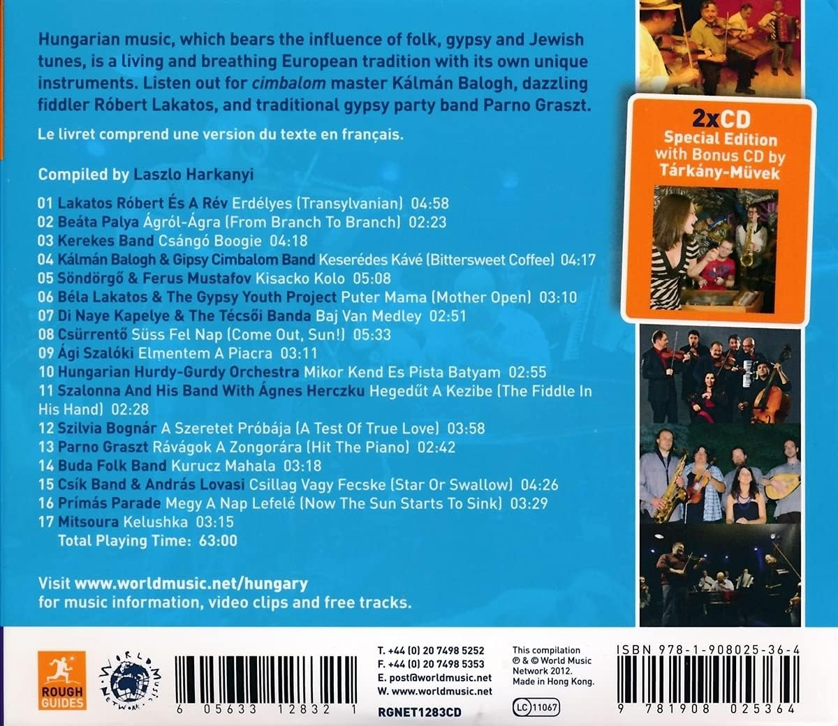 The Rough Guide to the Music of Hungary (Second Edition) (2CD)