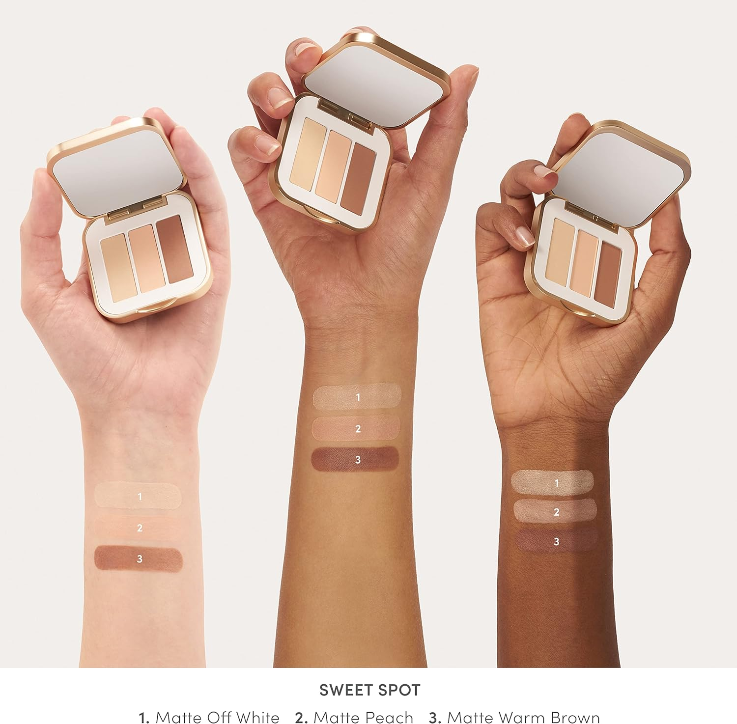 Jane Iredale Purepressed Triple Eye Shadow Kit, Sweet Spot image number 3