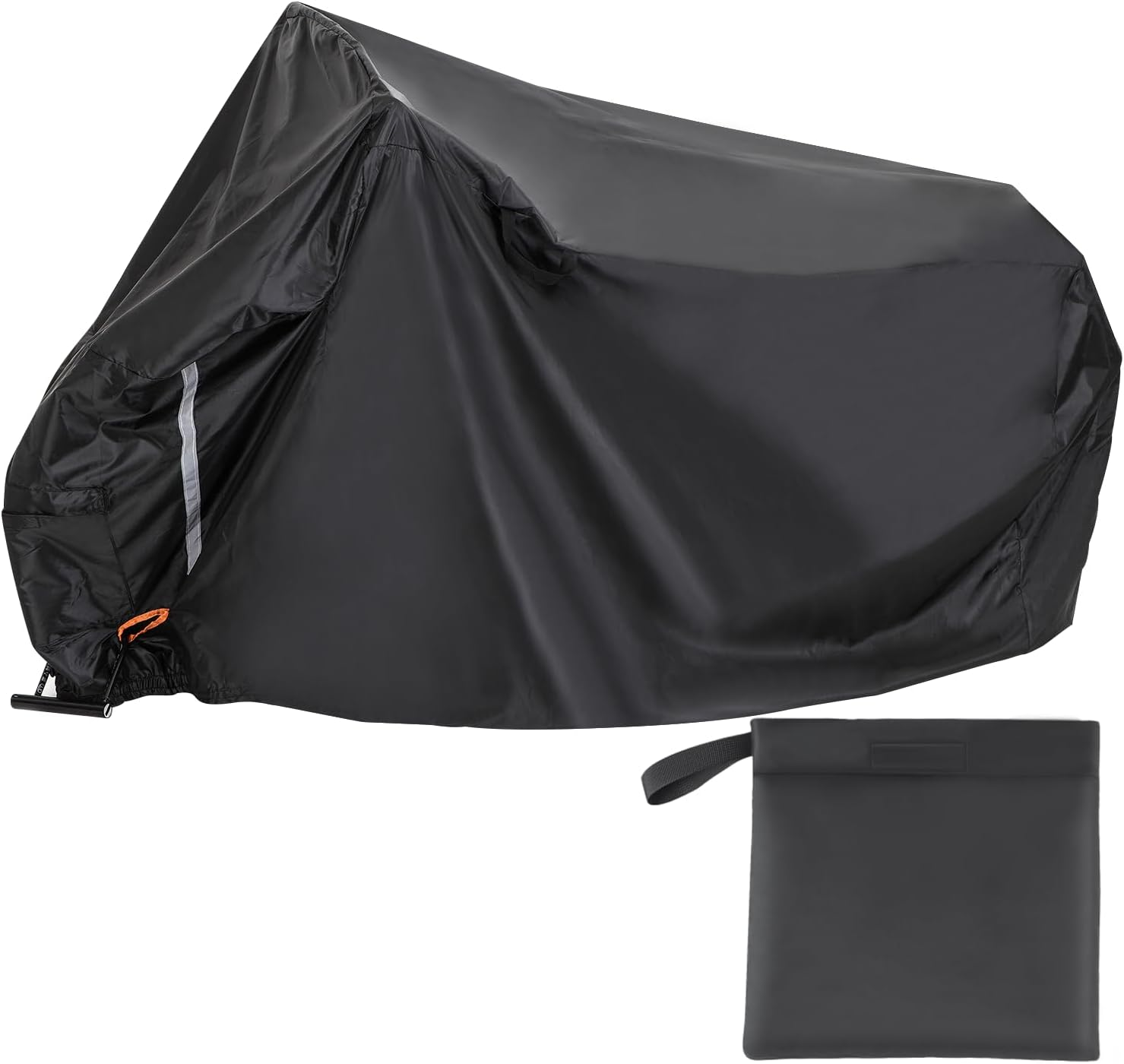 Besudo Bike Cover Waterproof Outdoor 1-2 Bikes - 210X120X80Cm - Outdoor Waterproof Bike Ebike Electric Bike Covers - Bike Rain Cover for 2 Bikes image number 5